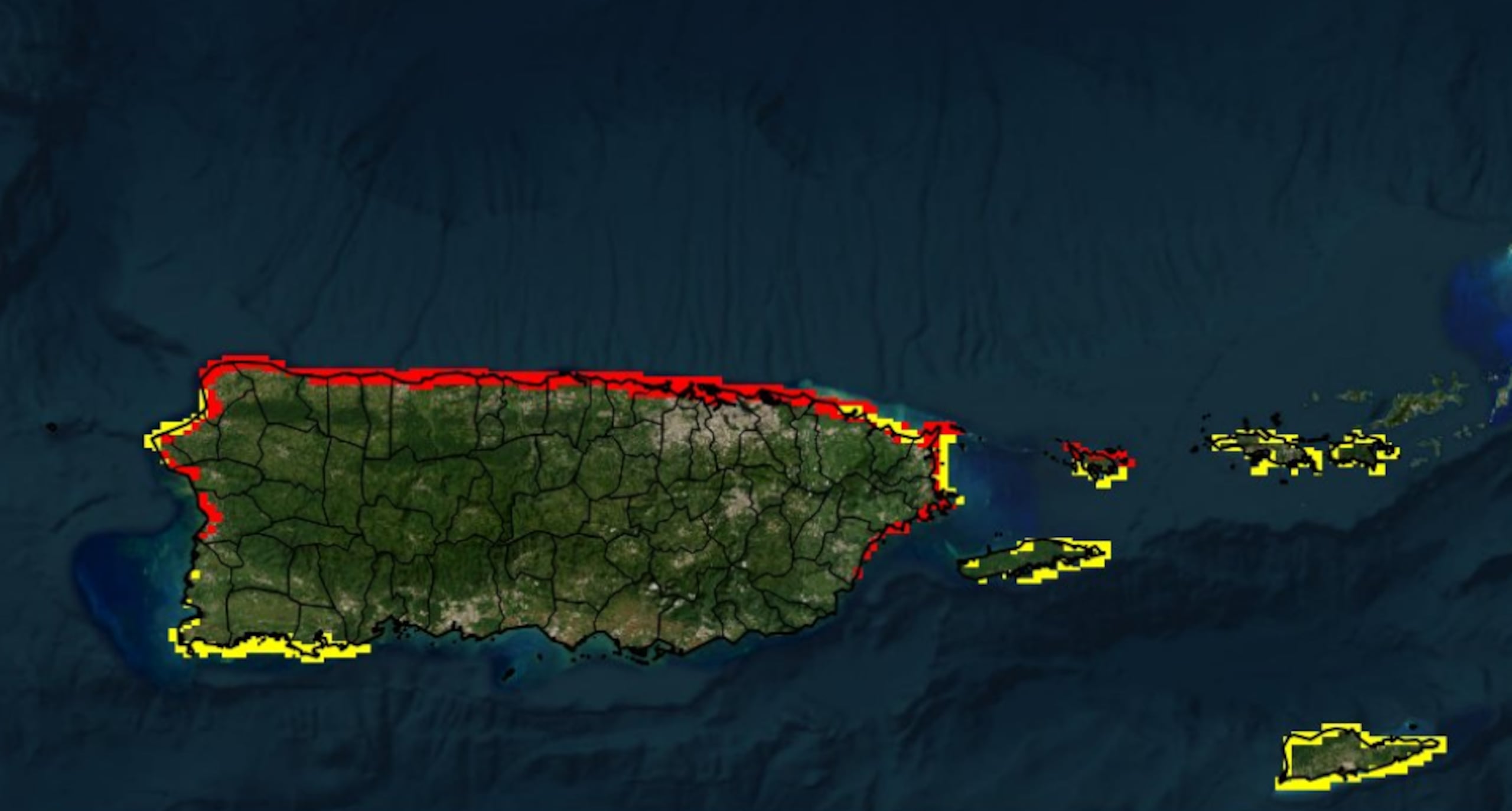 Riesgo de corrientes marinas en Puerto Rico (Fotocaptura)