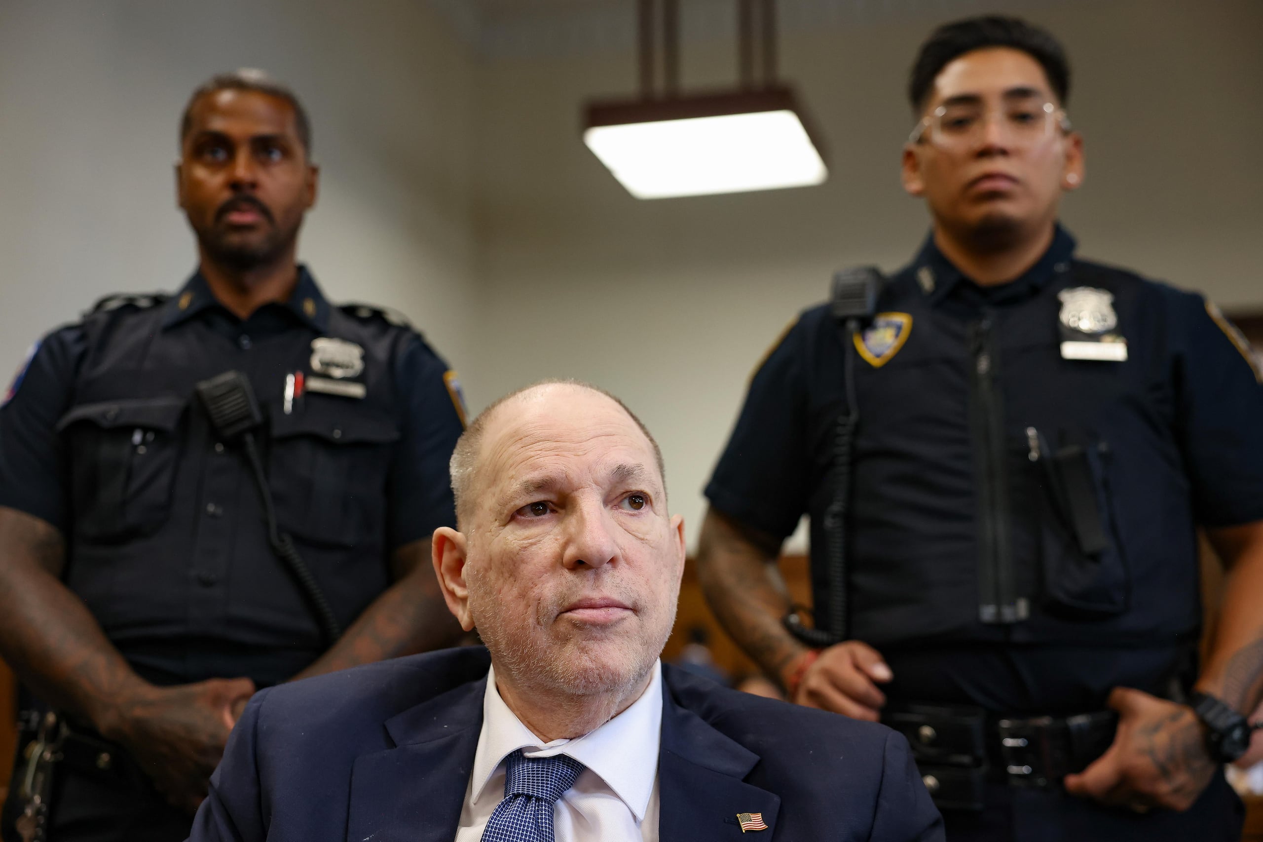 En 2020, el exproductor fue declarado culpable de violación y agresión sexual criminal y fue sentenciado a 23 años de prisión en Nueva York, mientras que en Los Ángeles fue declarado culpable y condenado a 16 años de prisión en California.