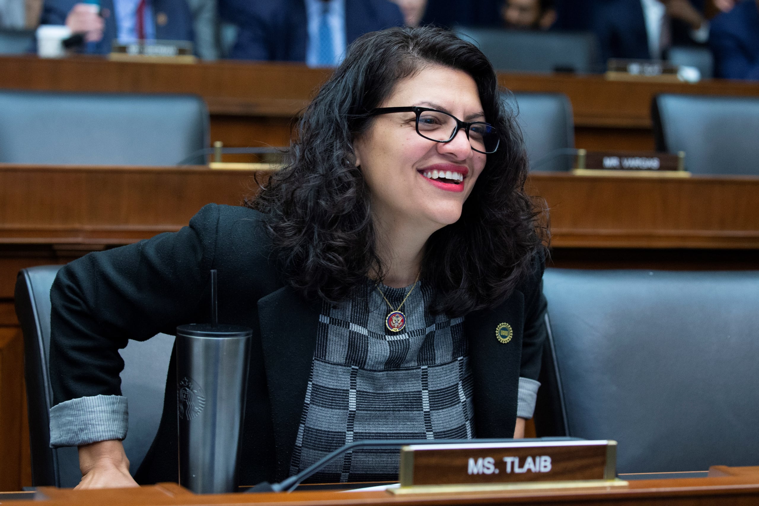 Tlaib lamentó que sus colegas no reconozcan la opinión de la única legisladora de origen palestino en el Congreso y que prefieran censurarla.