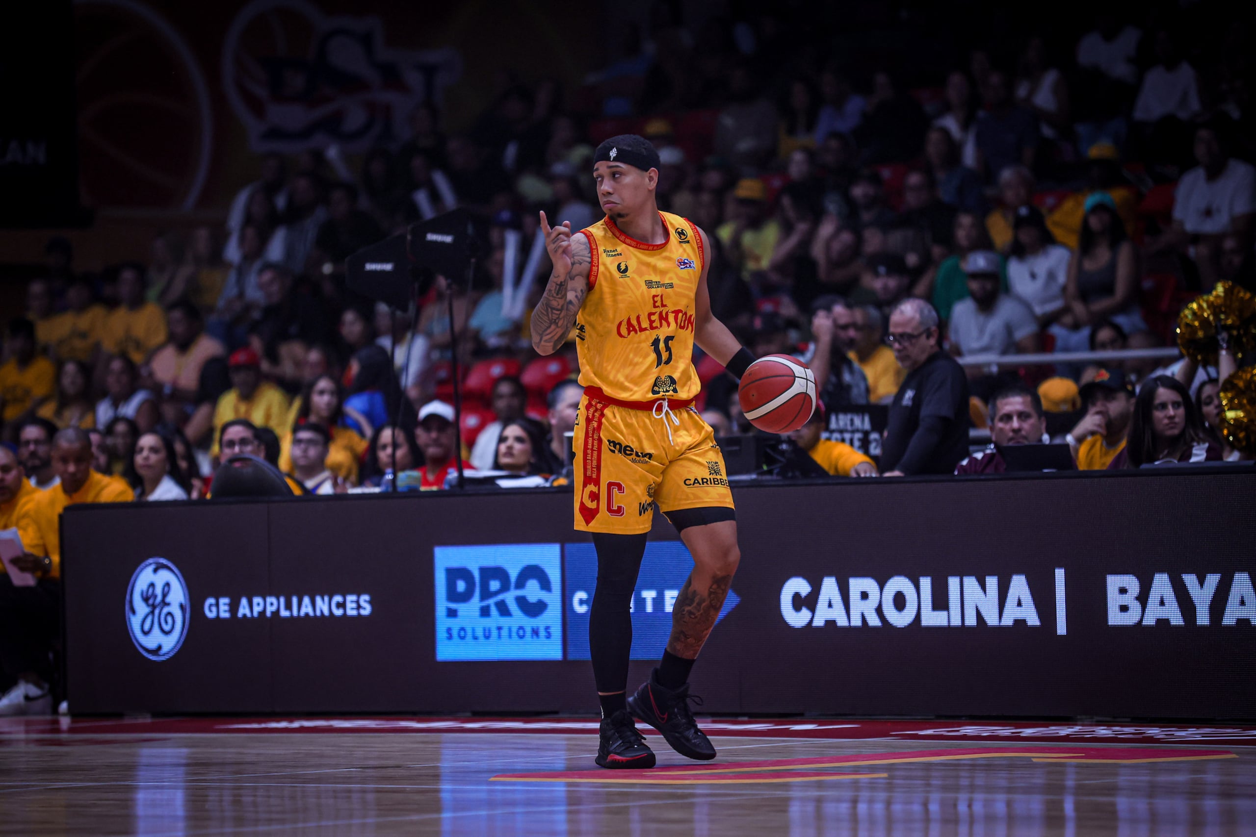 Ismael Yomar Cruz, de los Gigantes de Carolina, fue uno de los dos jugadores suspendidos.