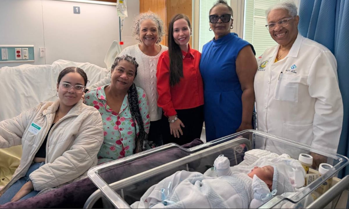 Nace el primer bebé de 2026 en Puerto Rico en el Hospital Municipal de San Juan