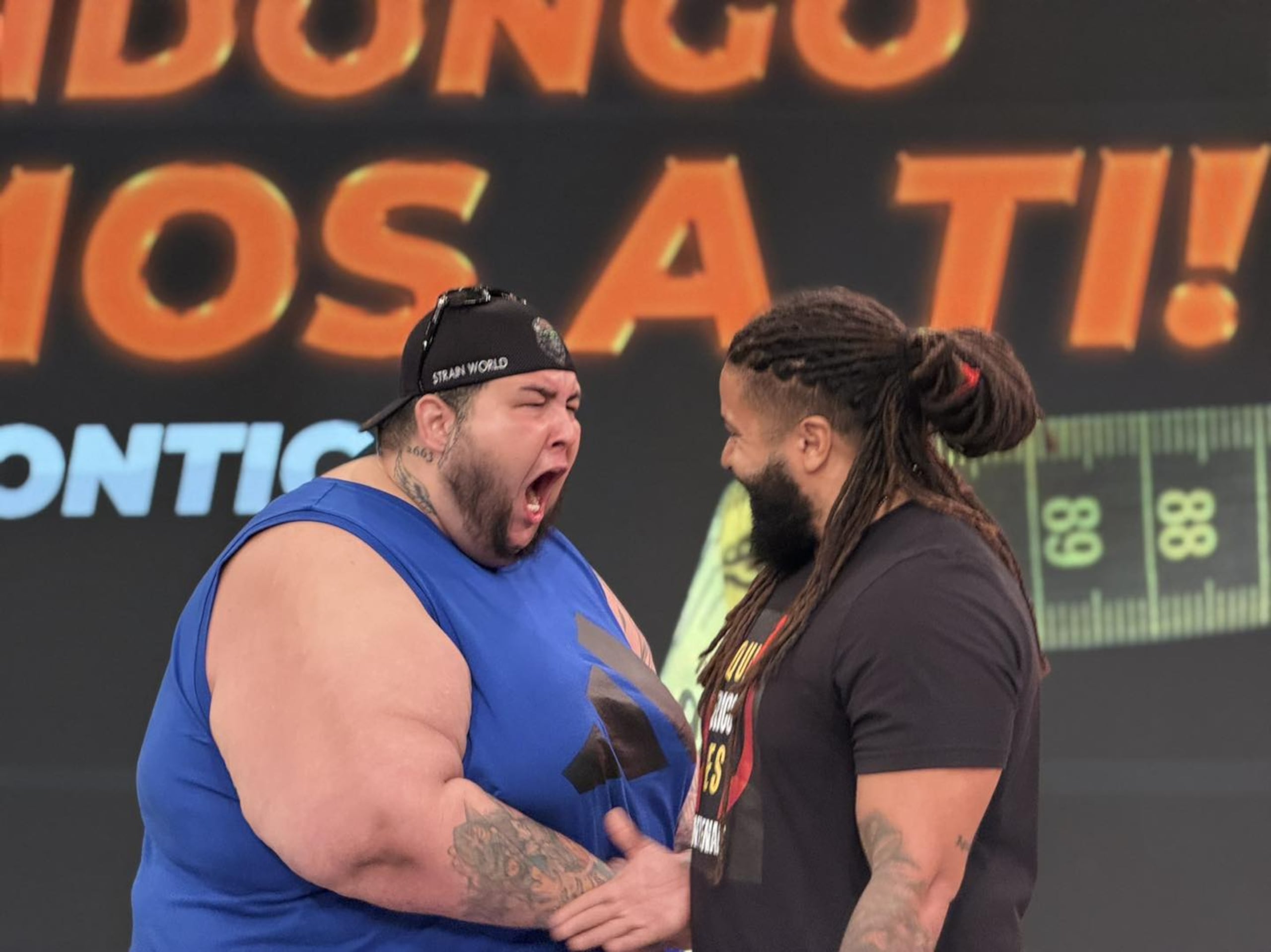 Mondongo compartió su más reciente logro junto a su entrenador Diriel Mulero.