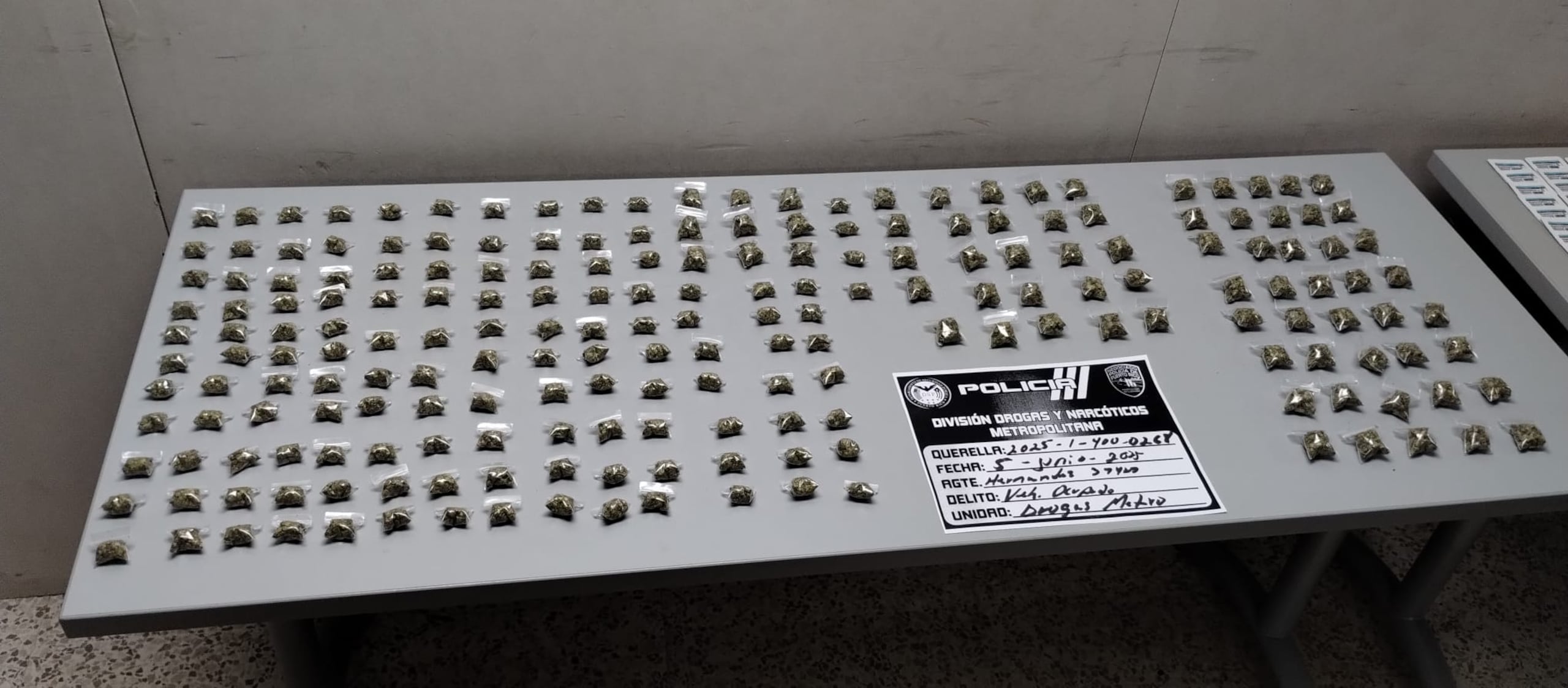 Resultados de dos allanamientos diligenciados en el residencial Vista Hermosa, en Puerto Nuevo.