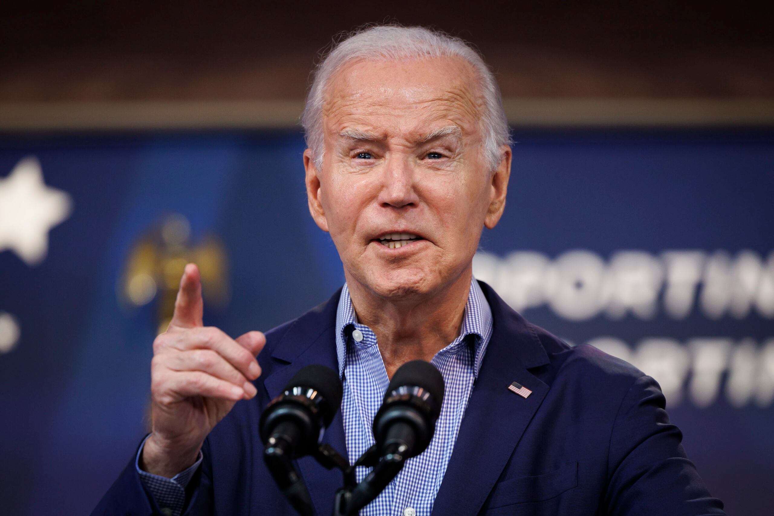 El presidente de Estados Unidos, Joe Biden. (EFE/EPA/TING SHEN/POOL)