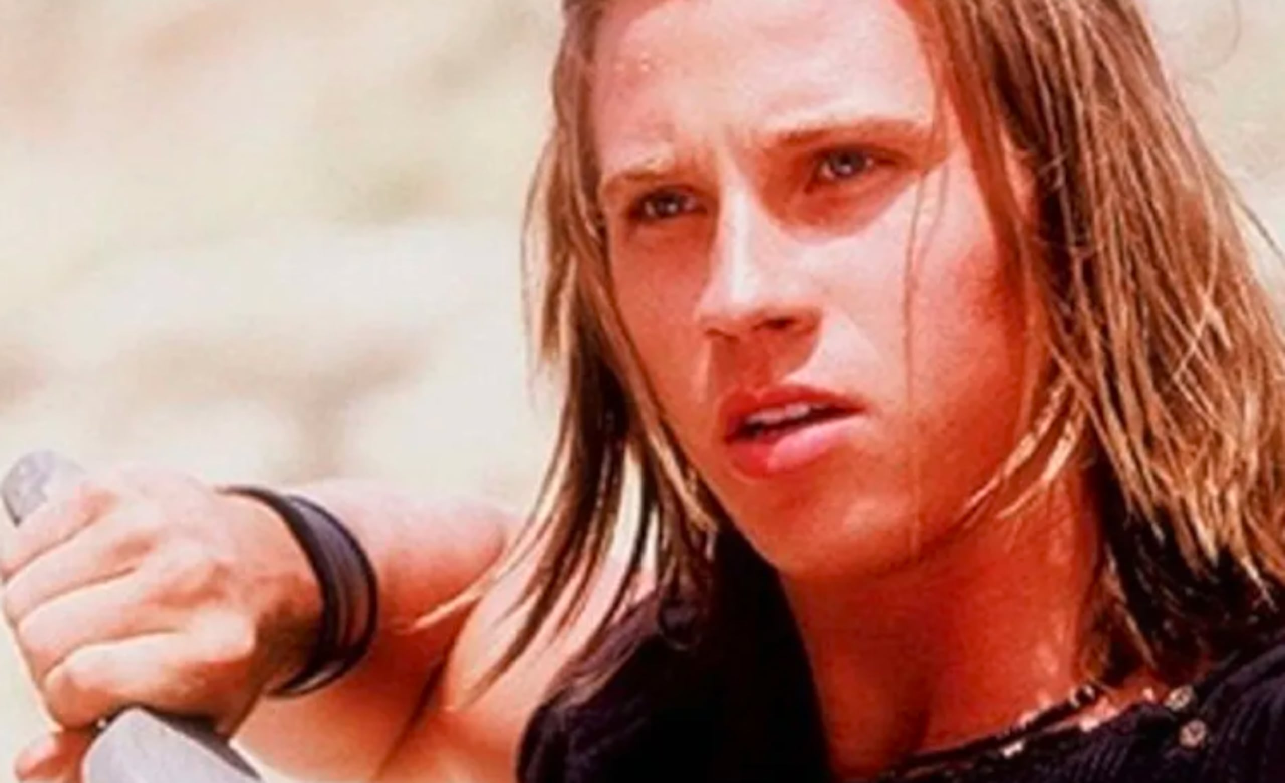 Garrett Hedlund en la película Troya.