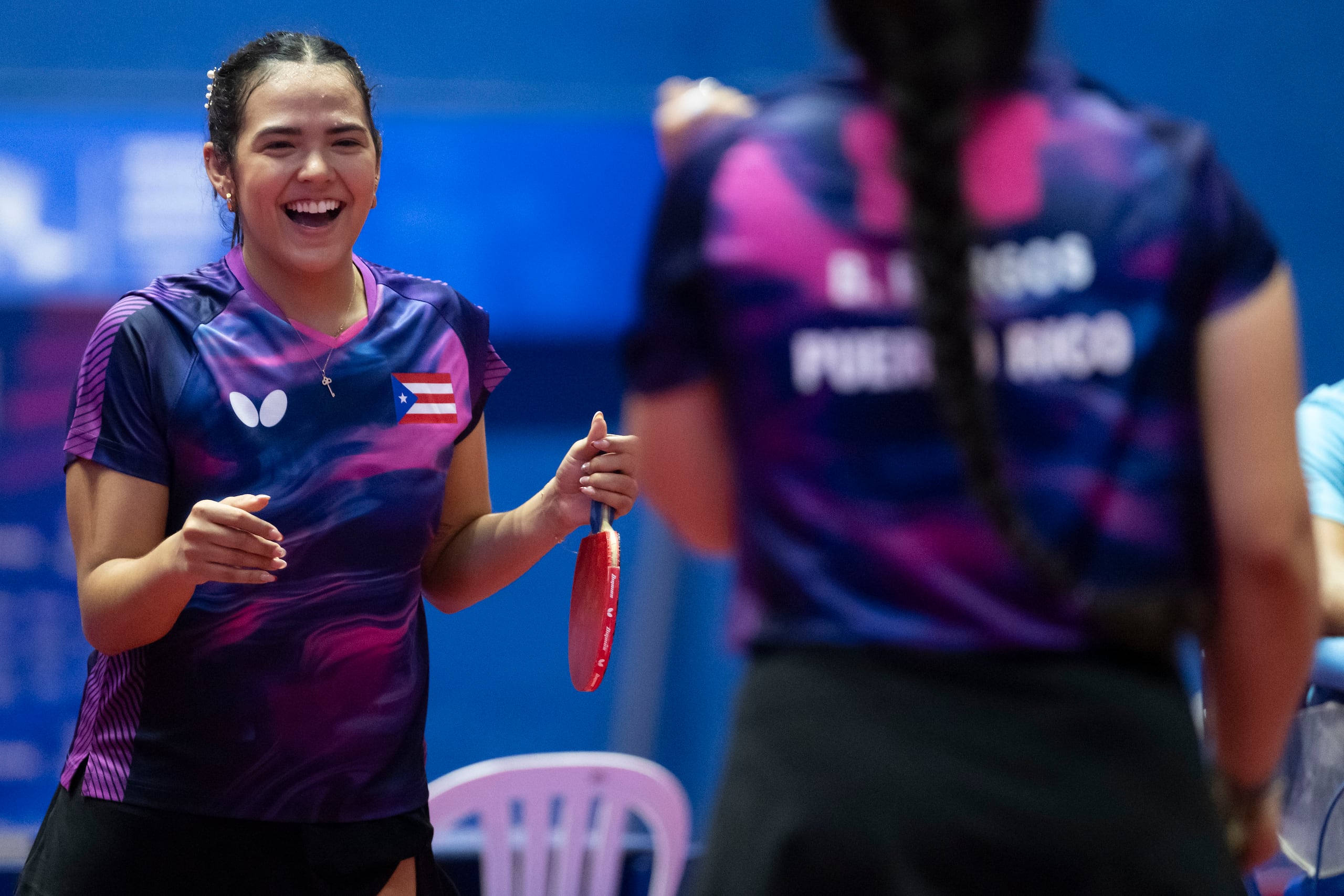 Adriana Díaz cerró con cuatro preseas: tres de oro -individual, dobles femeninos junto a Brianna Burgos y por equipos junto a Burgos, Alondra Rodríguez y Kristal Meléndez- y una de plata en dobles mixtos junto a Ángel Naranjo.