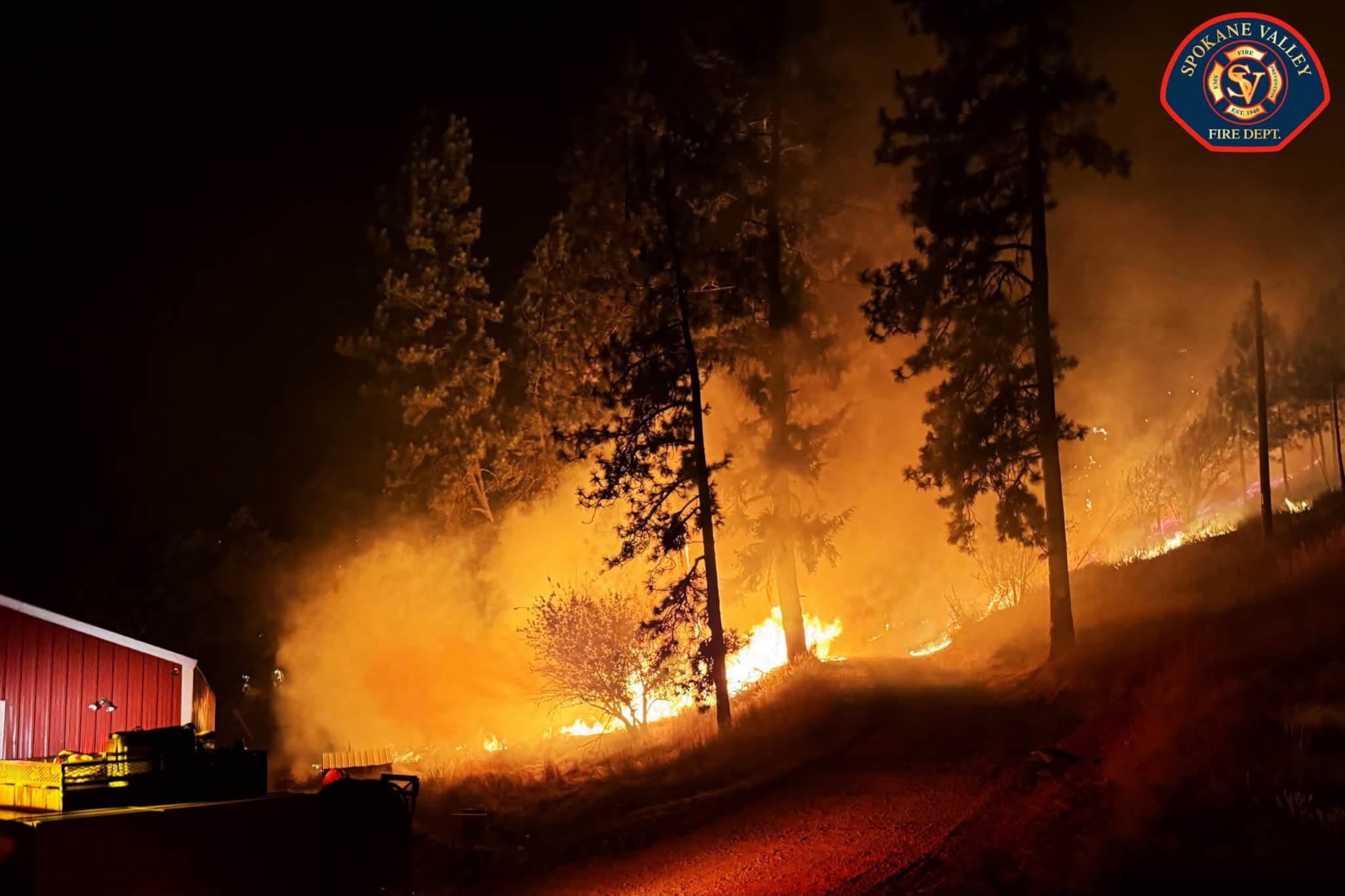 EFE/EPA/SPOKANE VALLEY FIRE DEPARTMENT HANDOUT HANDOUT EDITORIAL USE ONLY/NO SALES