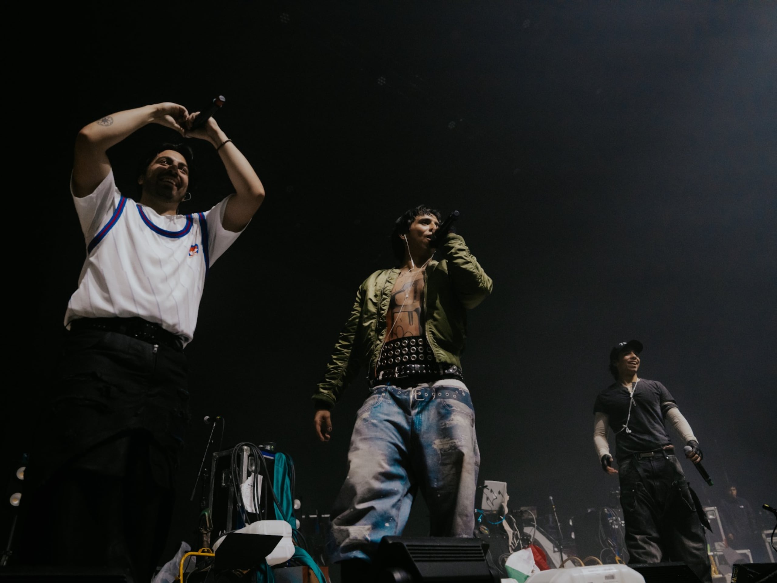 El espectáculo se dio en el contexto del más reciente álbum de la banda, "Te Quiero y Te Extraño Tanto".