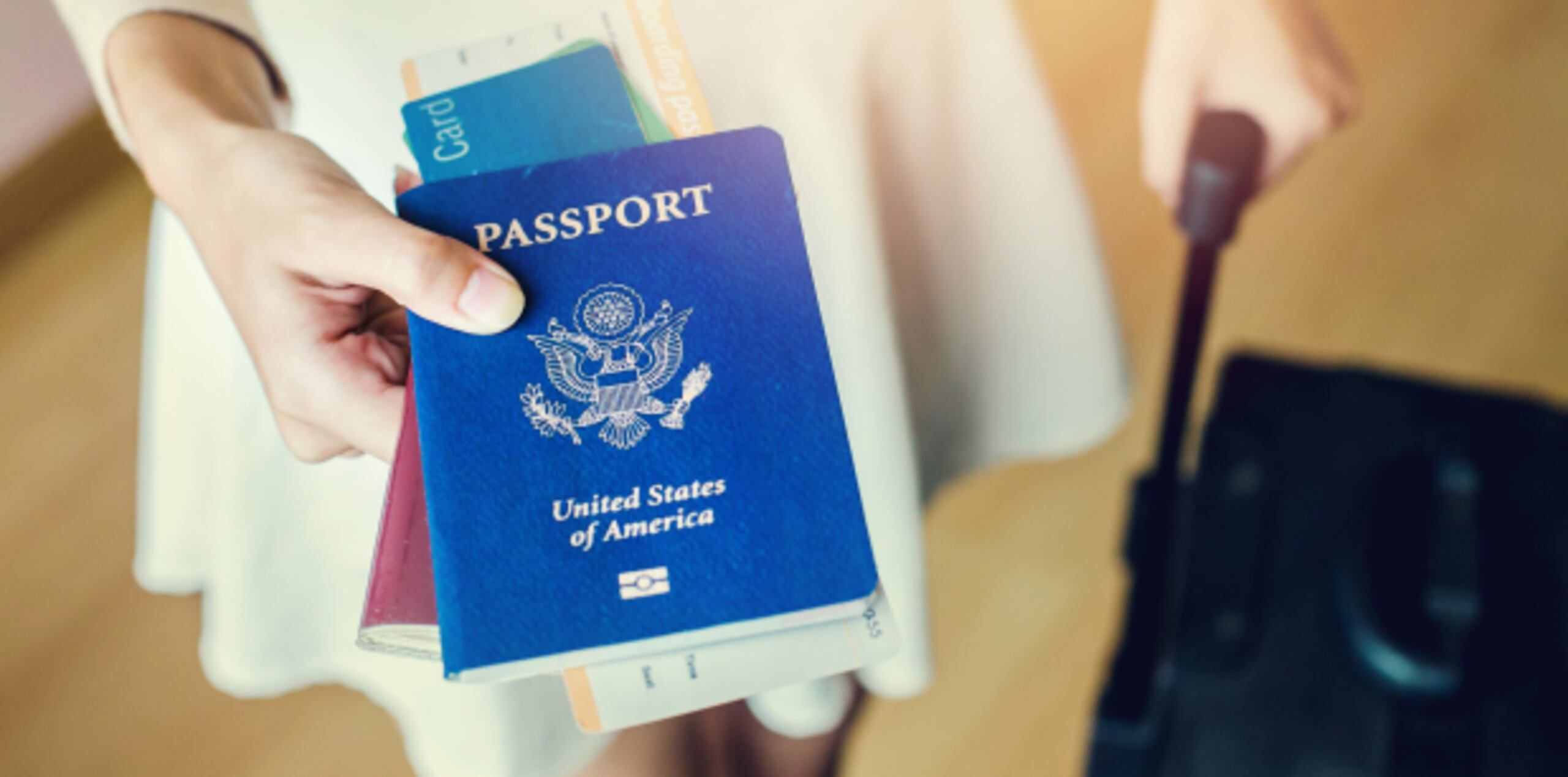 Pasaporte de los Estados Unidos. (Shutterstock)