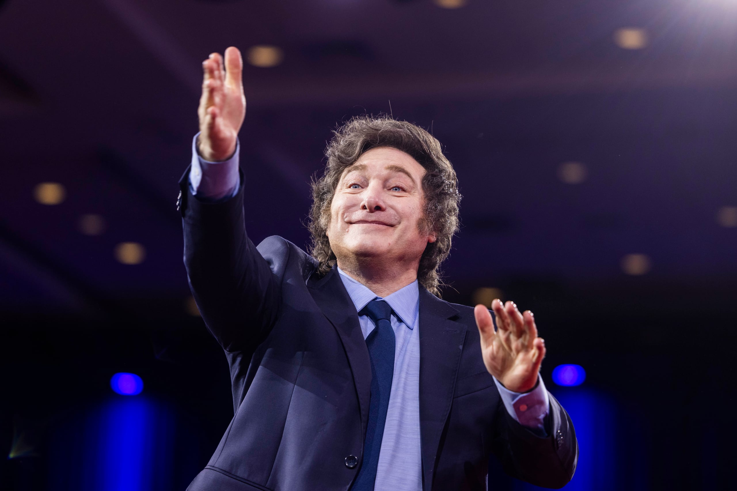 El presidente argentino, Javier Milei. (EFE/EPA/JIM LO SCALZO)