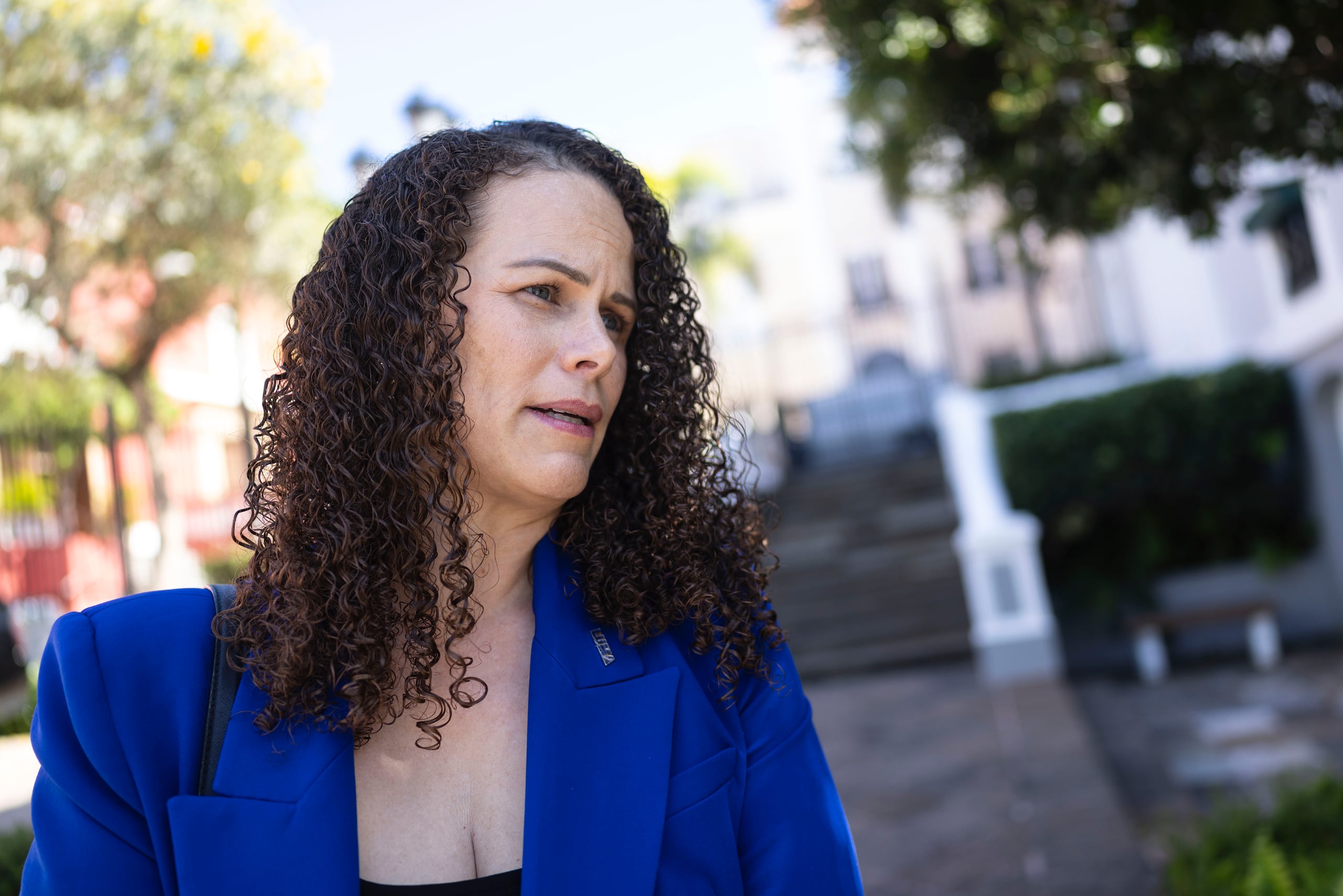 La nueva presidenta del consorcio LUMA Energy, Janisse Quiñones. FOTO POR: Xavier Araújo / GFR Media