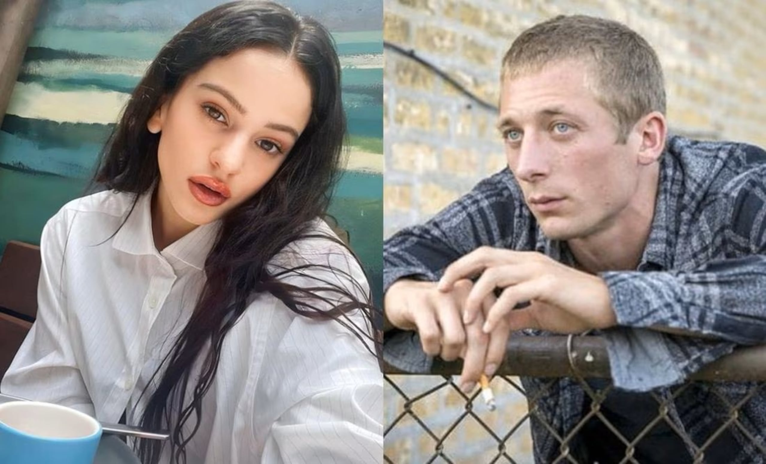 Rosalía y Jeremy Allen White