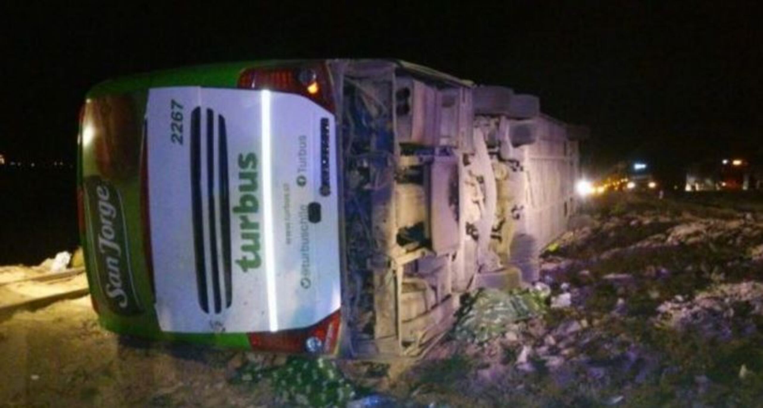 El hecho se produjo en la madrugada de este sábado en la zona de la llamada Curva del Yeso, por motivos que aún se investigan. (Twitter/@maestrodatos)