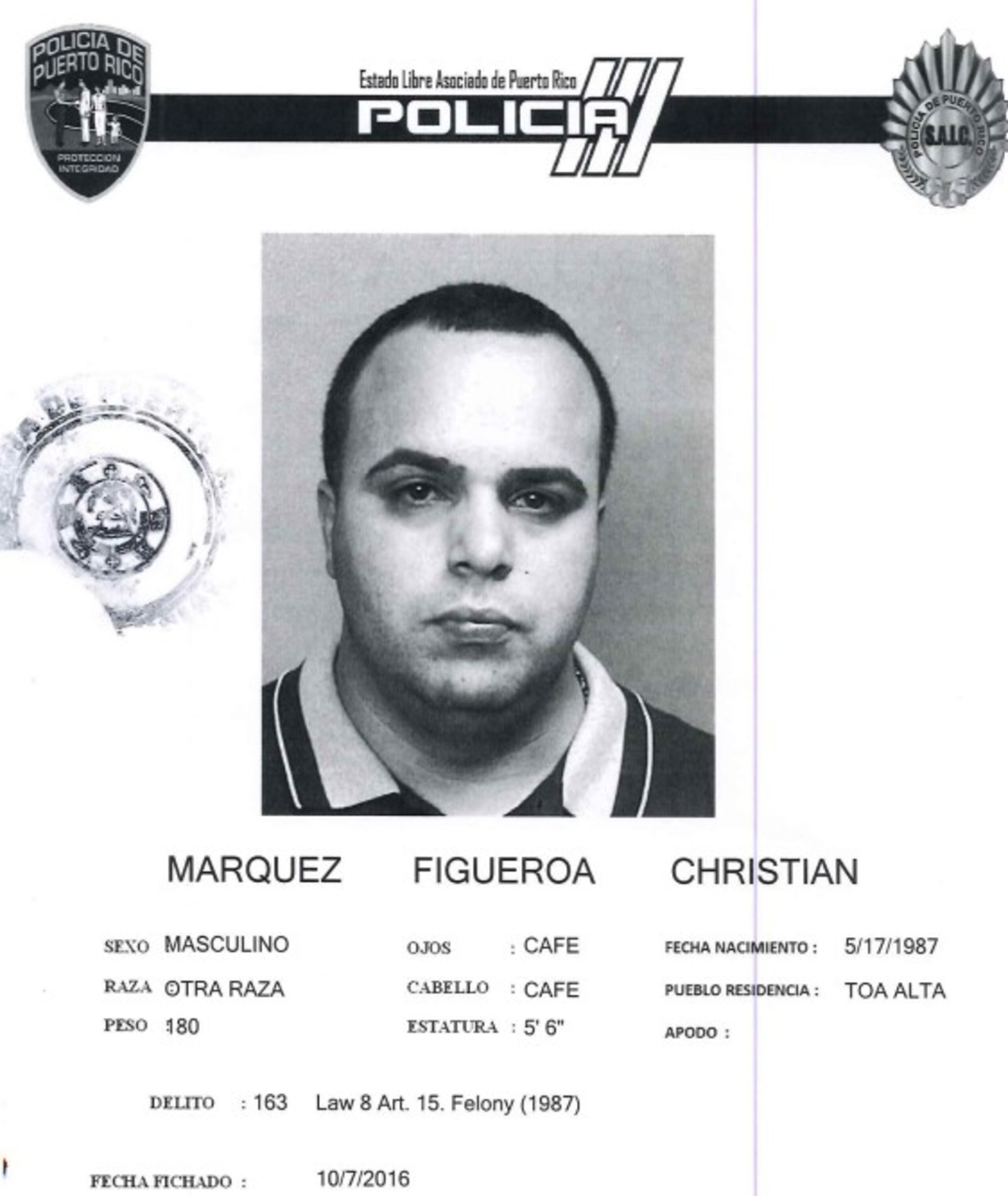 Christian Márquez Figueroa, de 35 años.