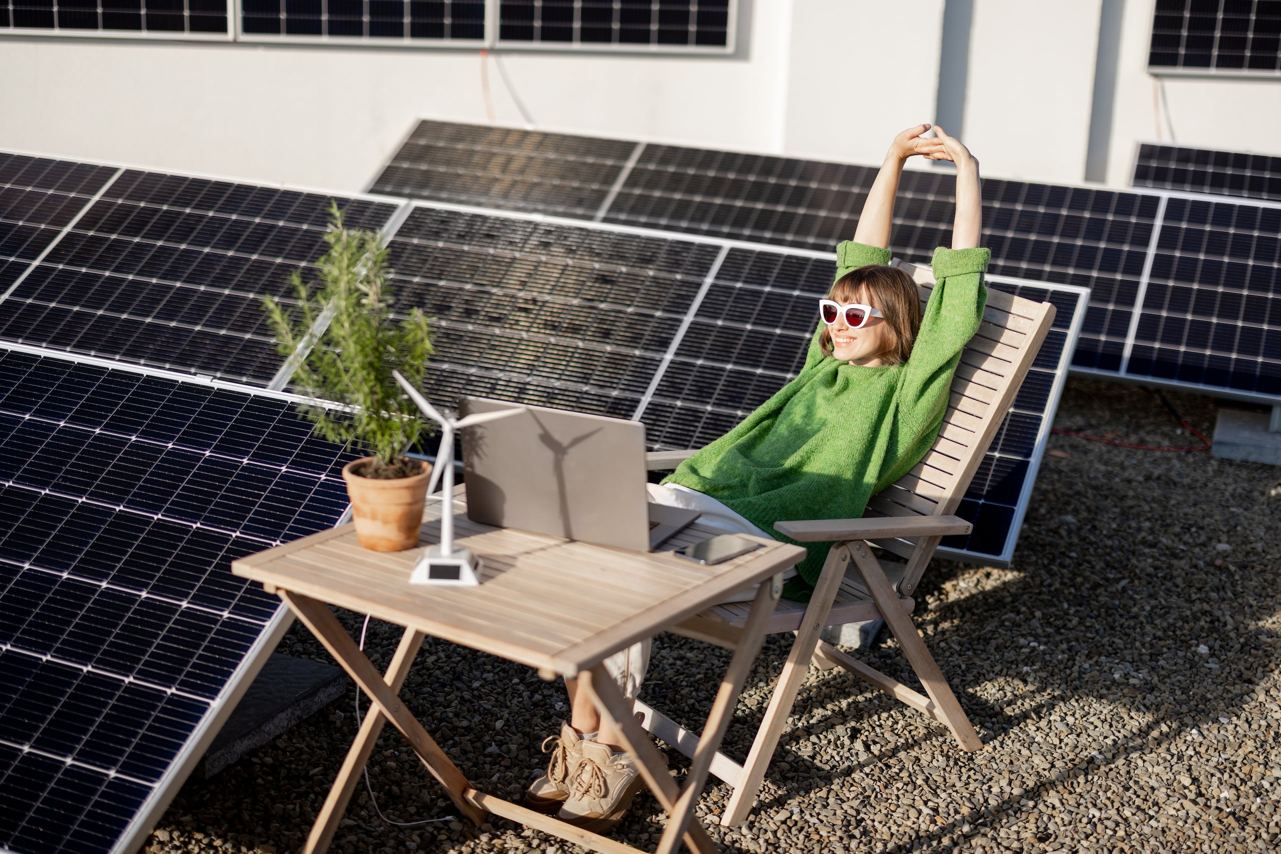 Contar con un sistema de energía renovable, brinda tranquilidad.