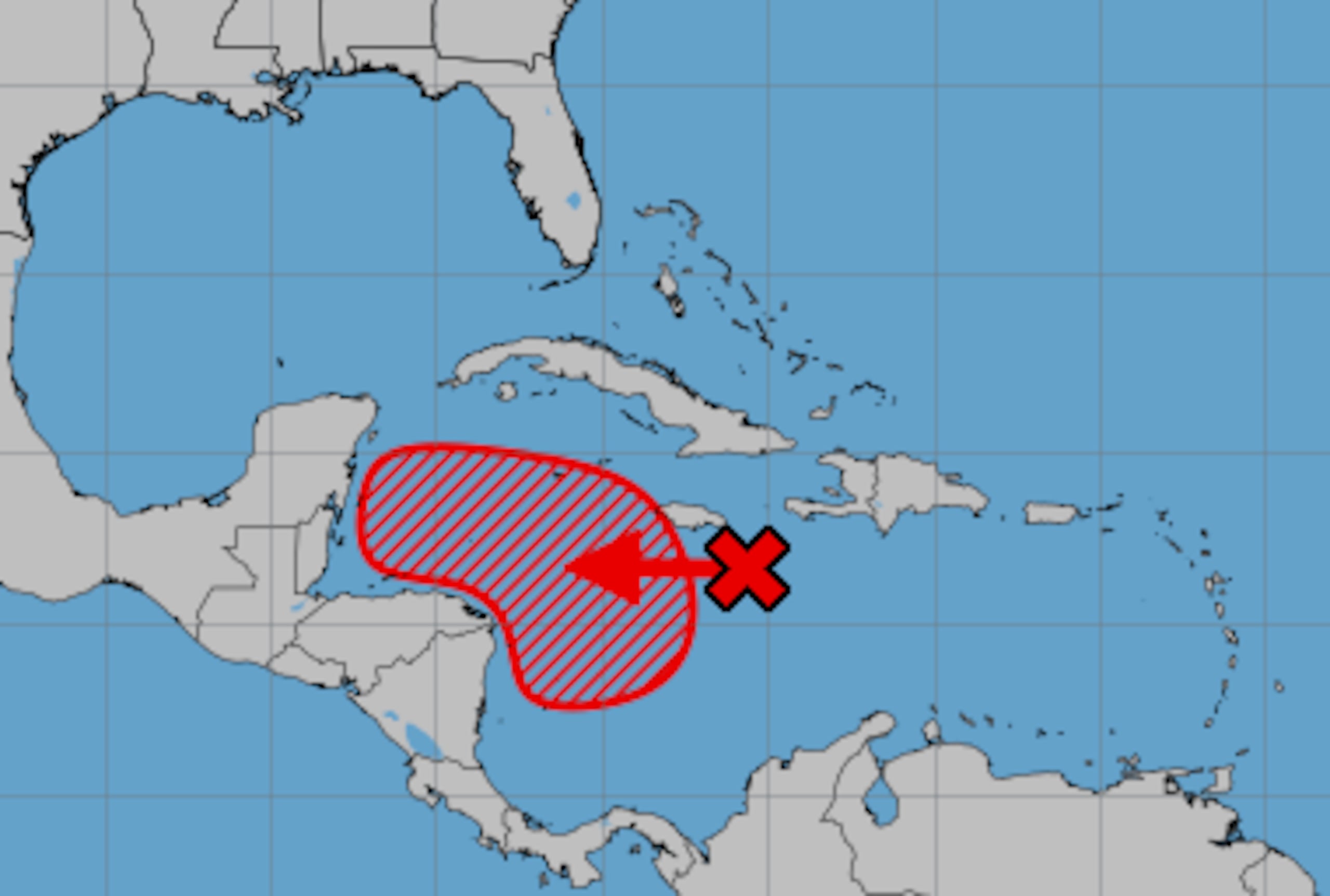 La onda tropical posee 40% de probabilidad de formación en 48 horas y 80% en los próximos siete días.