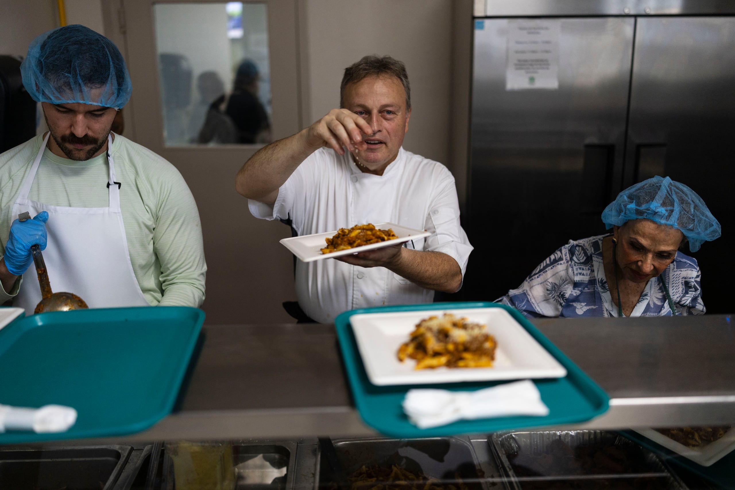 El chef Alberto del restaurante Fornaio confeccionó la comida. Foto por:  
Xavier Araújo | GFR Media
