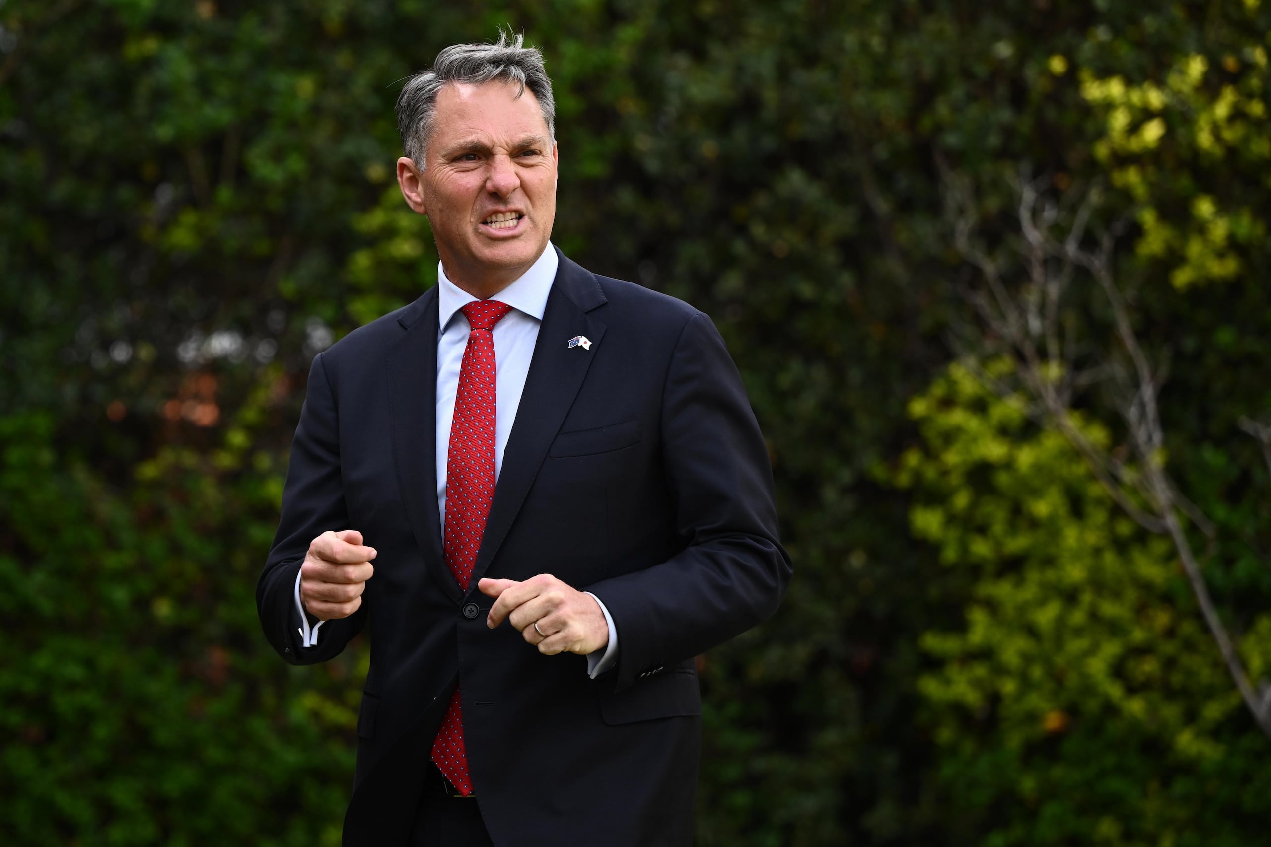 Fotografía de archivo del ministro de Defensa australiano, Richard Marles.