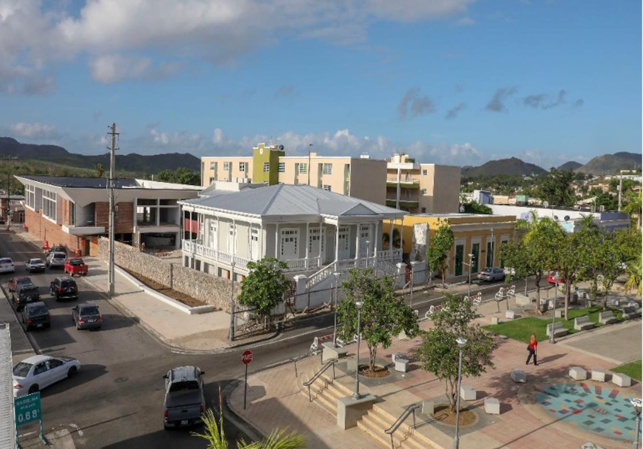 La casa Bernier, ahora rehabilitada, deslumbra en el área urbana de Coamo.