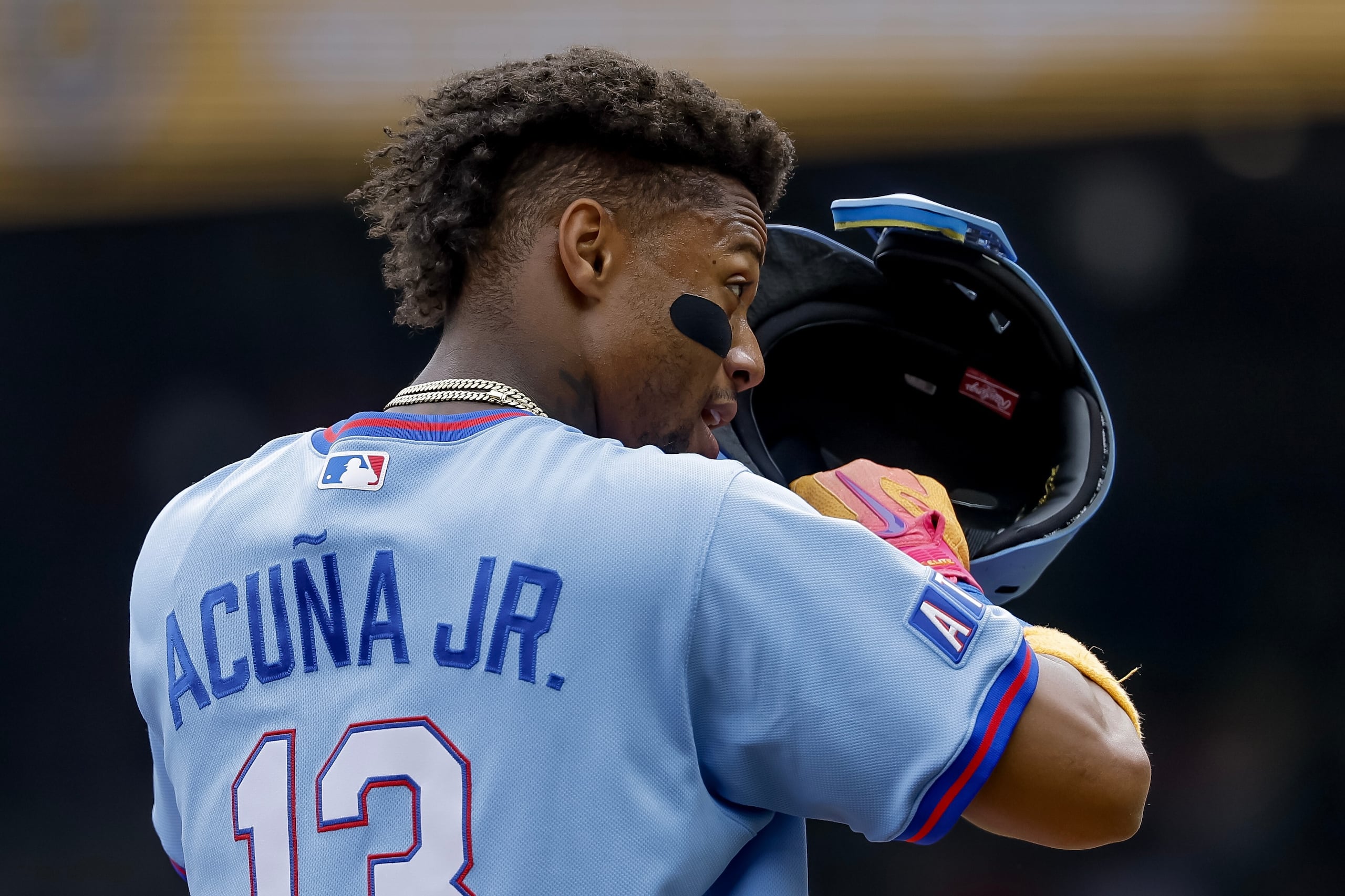 Ronald Acuña Jr., de los Braves de Atlanta.