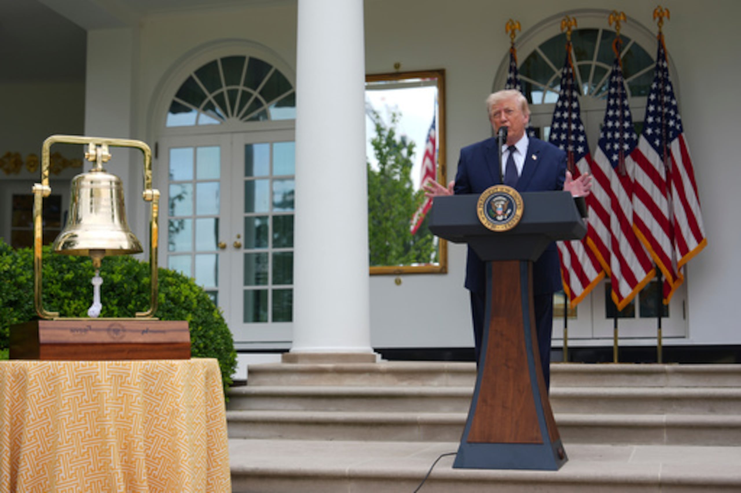 El presidente Donald Trump