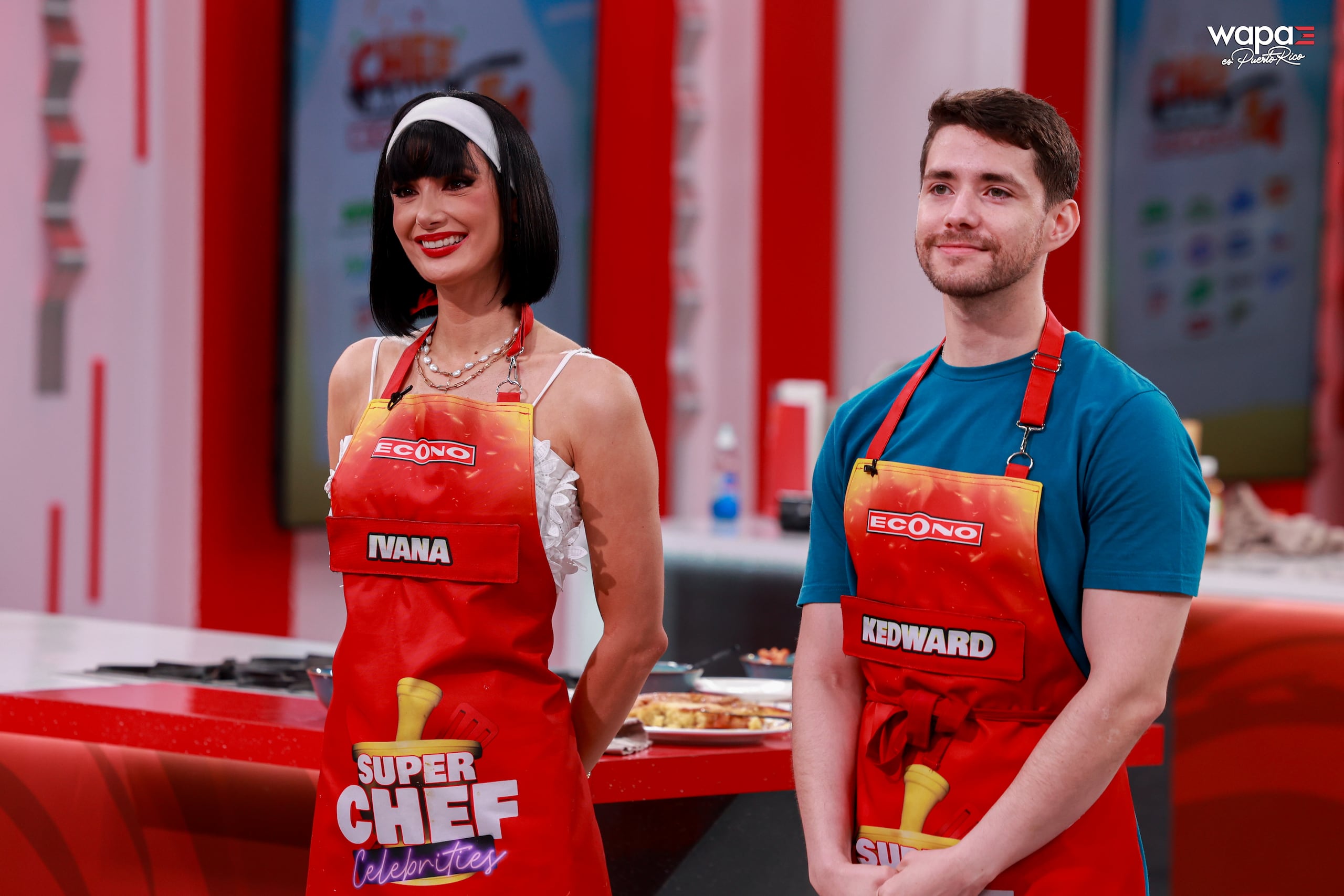 Ivana Carolina y Kedward Avilés se despiden nuevamente de la competencia culinaria de Wapa TV.