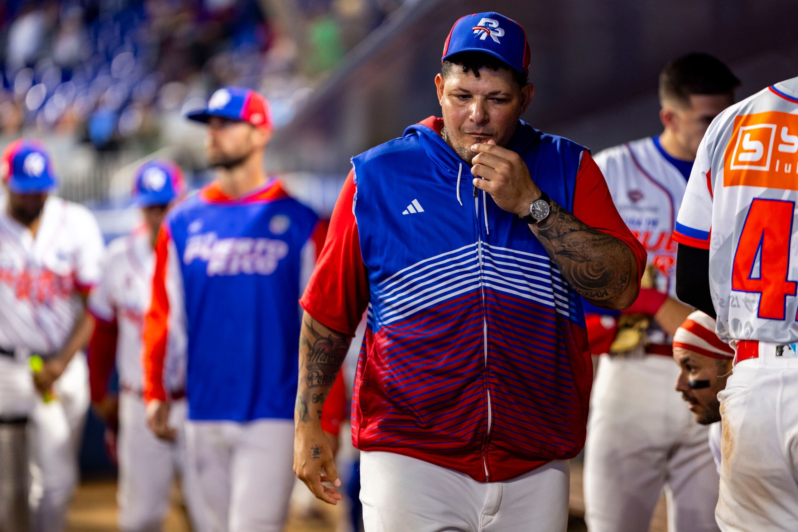 Yadier Molina, mánager de los Criollos de Caguas, dirigió a Puerto Rico en esta edición de la Serie del Caribe.