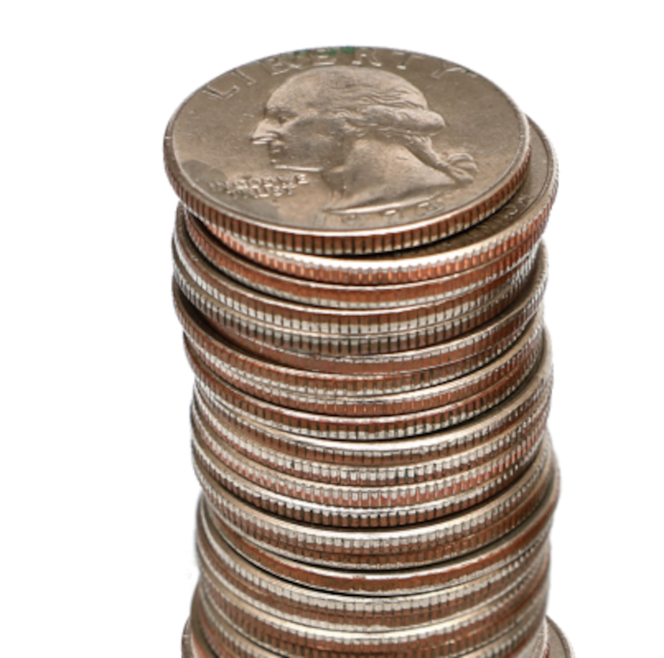 Durante el inicio del nuevo milenio, Estados Unidos acuñó nuevos diseños de monedas de 25 centavos pertenecientes a los estados de Massachusetts, Maryland, Carolina del Sur, New Hampshire y Virginia.