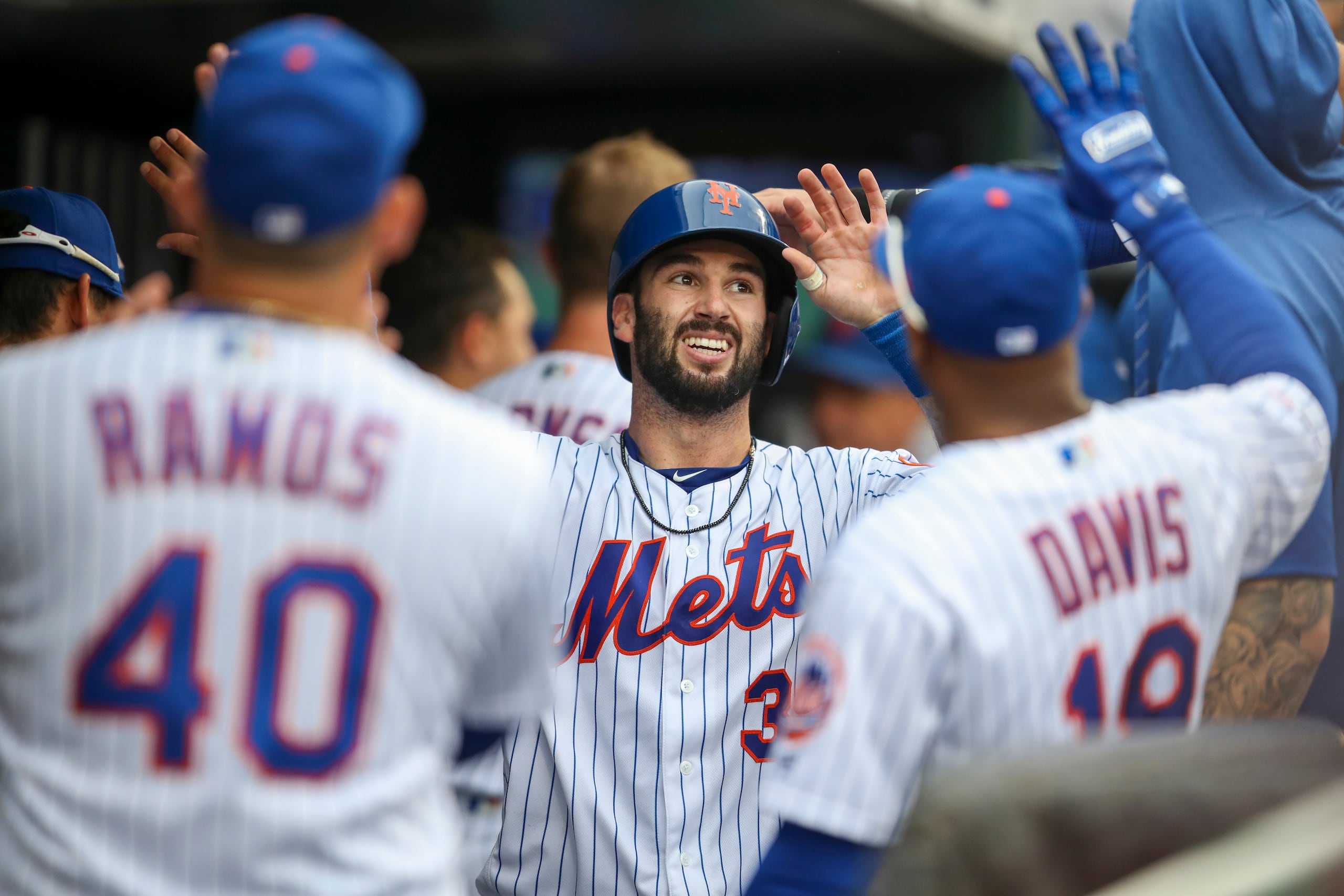 Tomás Nido fue selección de los Mets en el 2012 y ascendió con el equipo en el 2017.