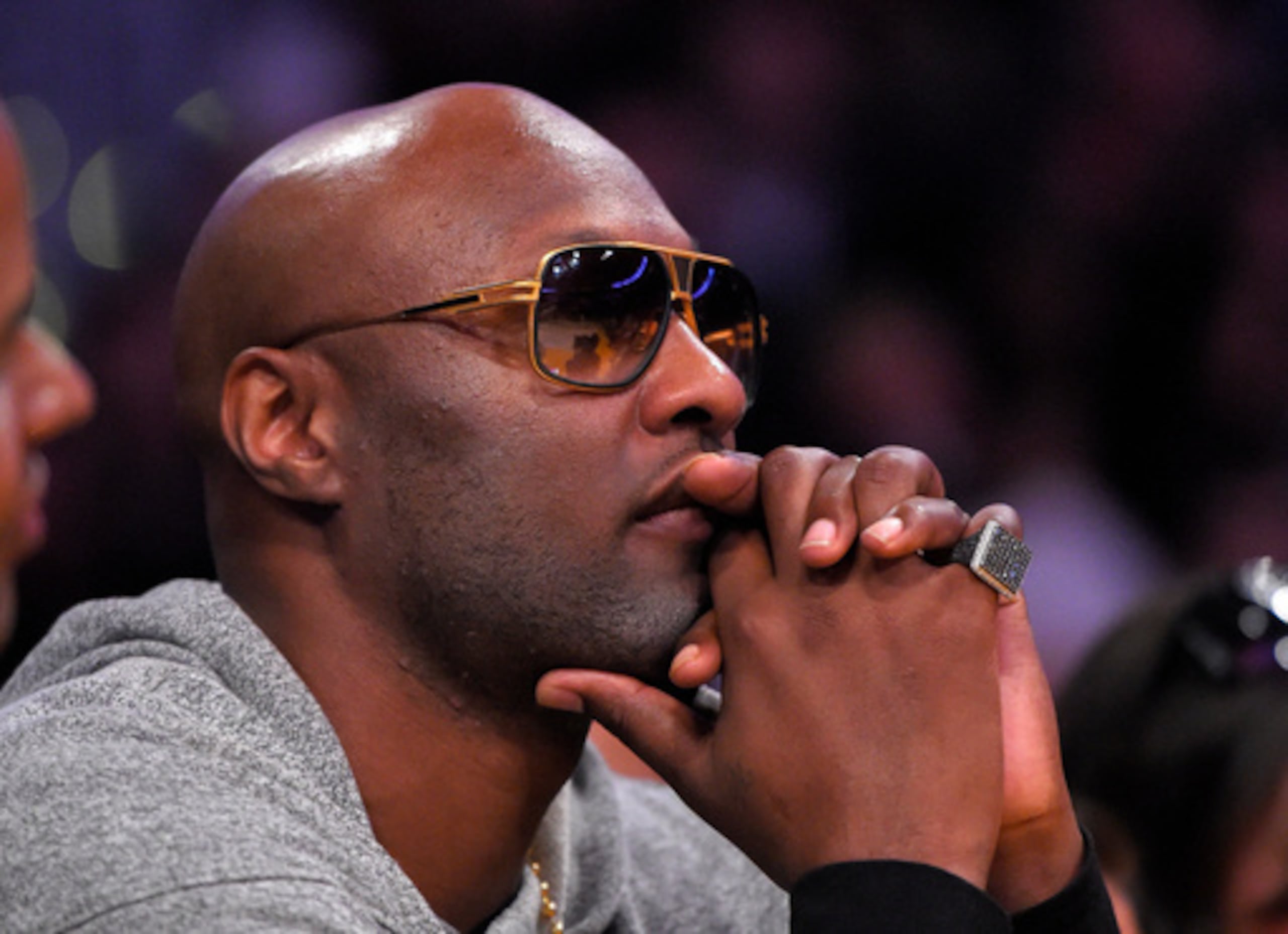 El exjugador de Los Ángeles Lakers Lamar Odom.