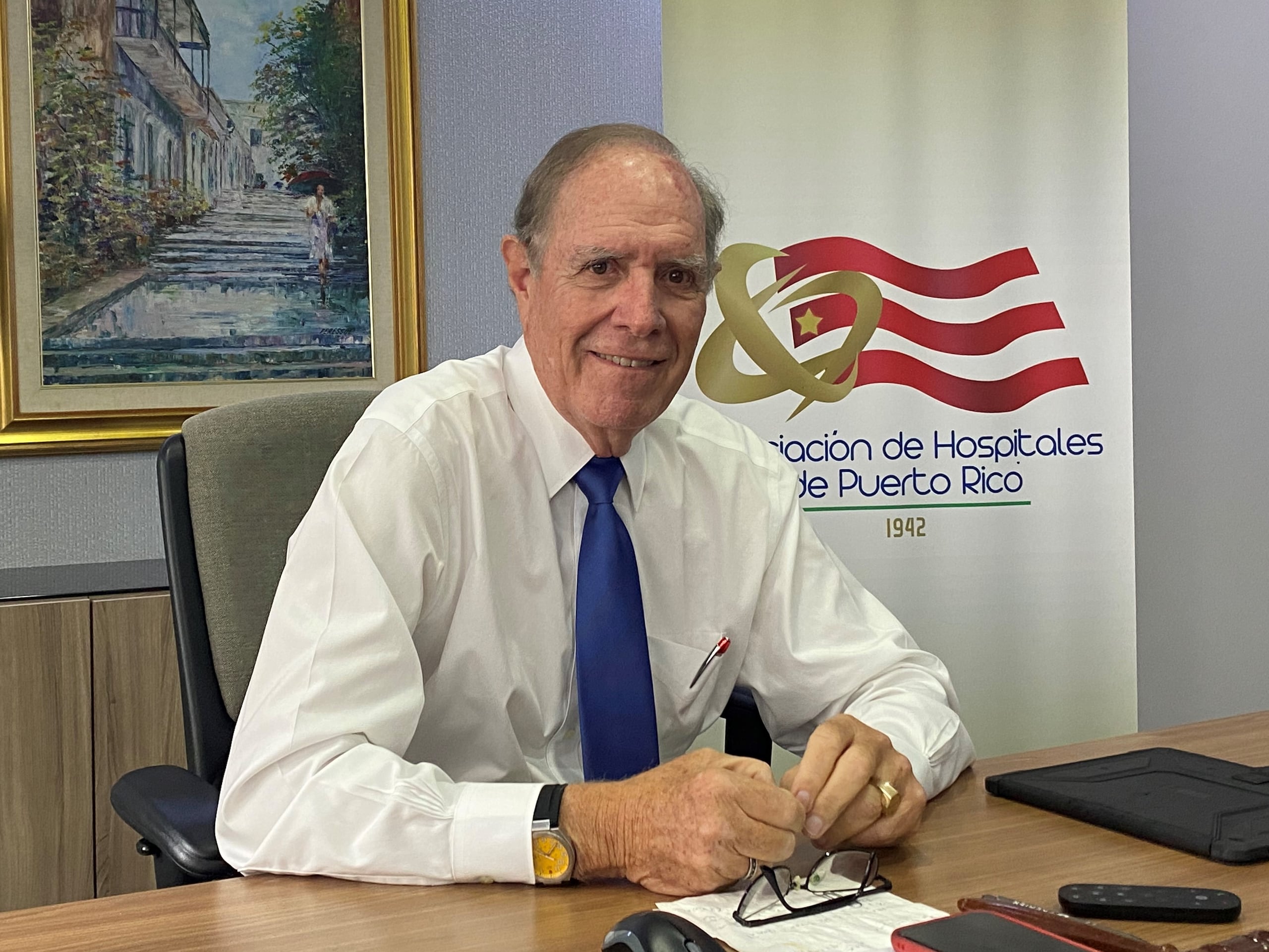 El licenciado Jaime Plá Cortés es el presidente ejecutivo de la Asociación de Hospitales de Puerto Rico.