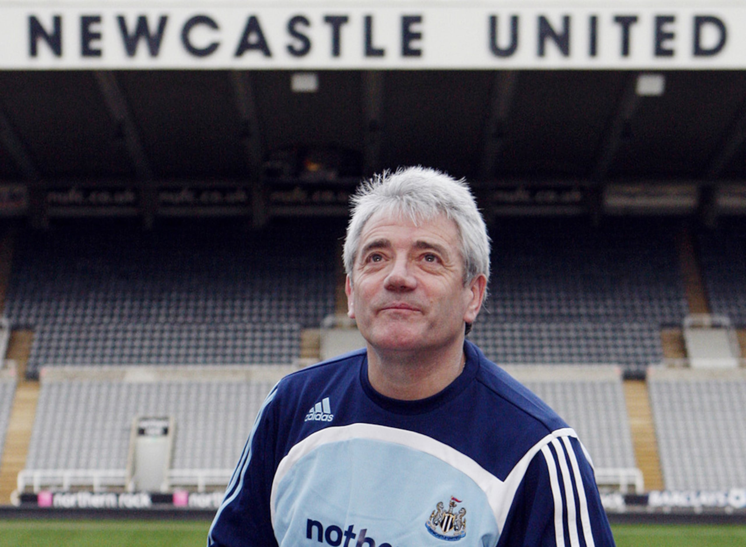 Keegan fue técnico del Newcastle, equipo con el que se retiró como jugador.