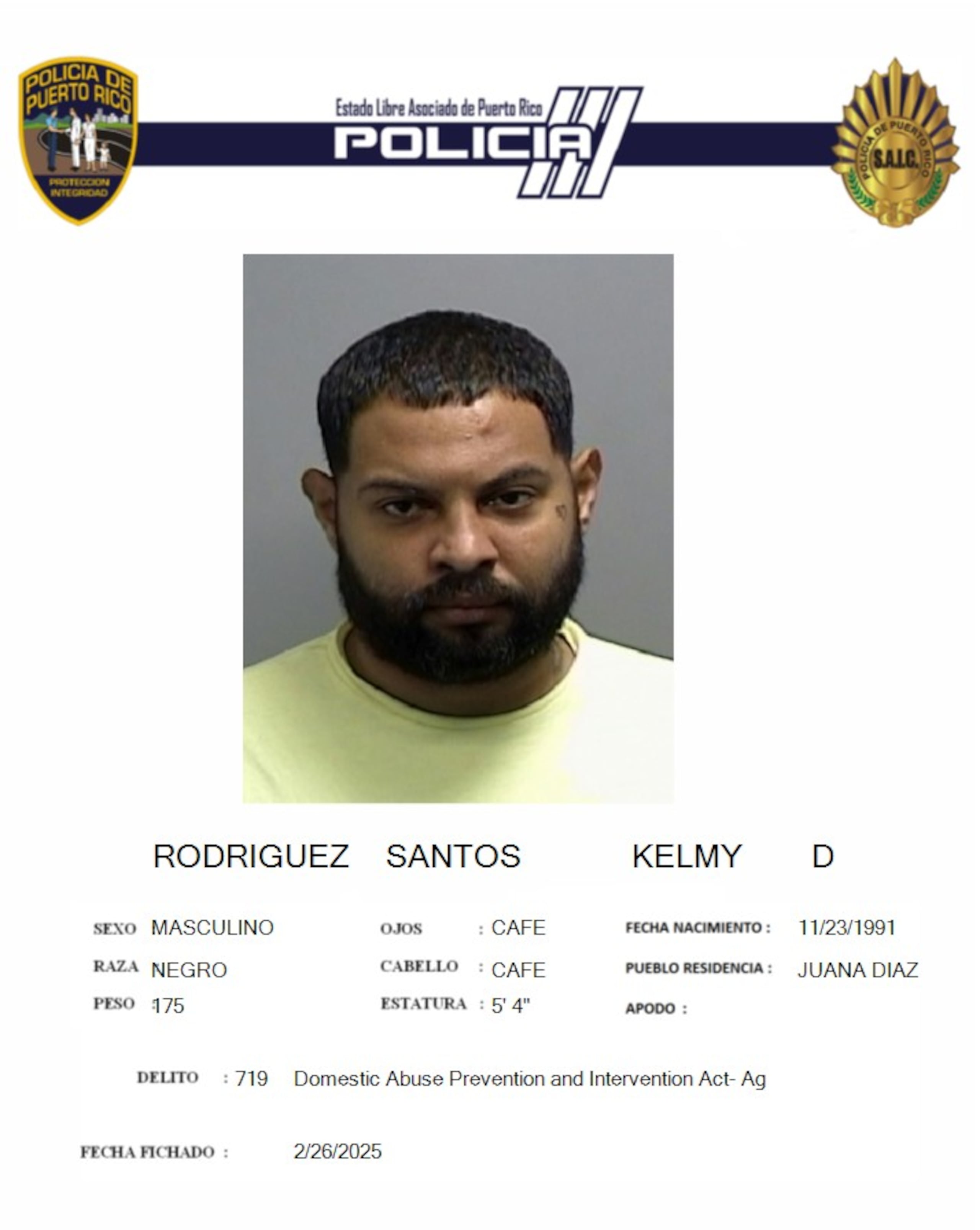 Kelmy D. Rodríguez Santos.