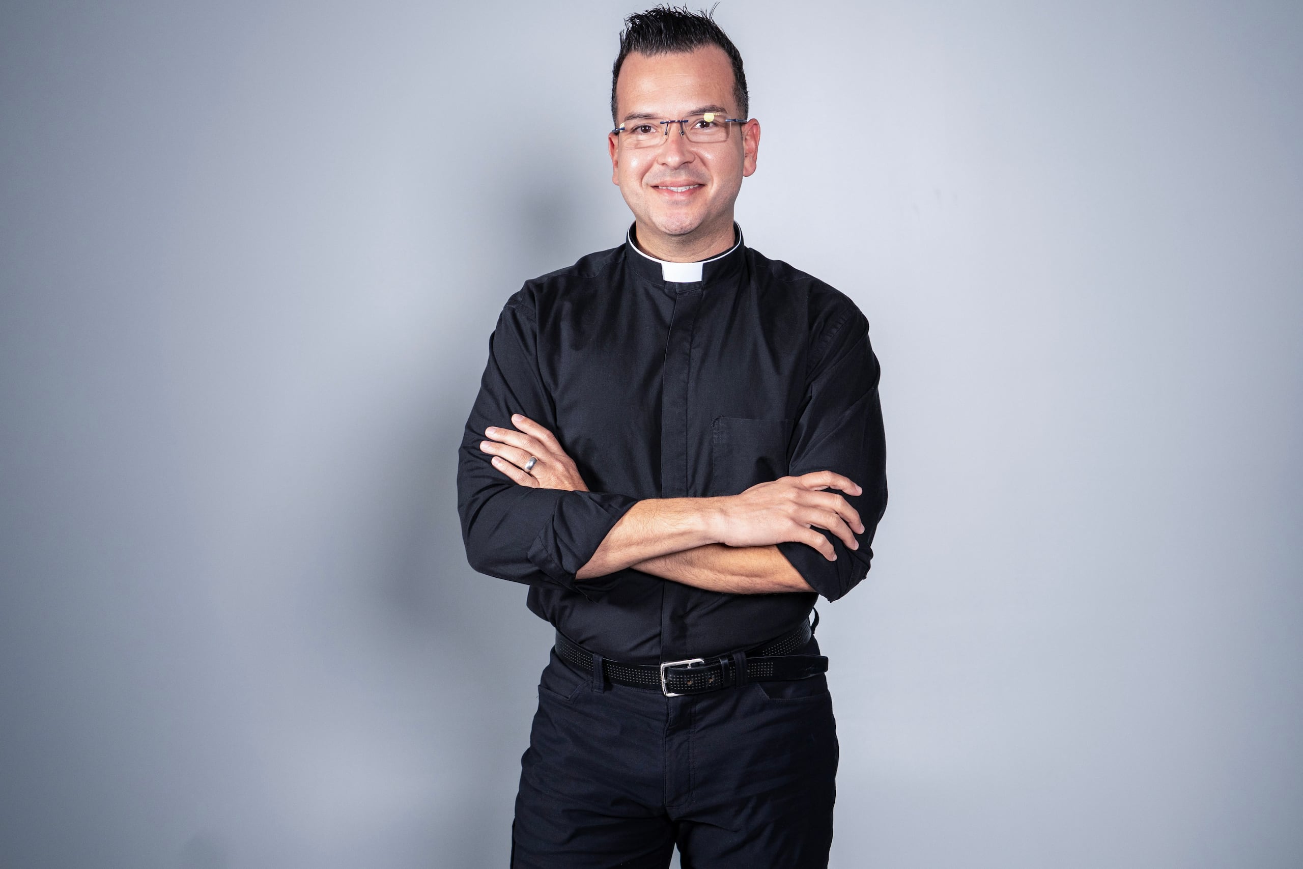 El padre Orlando Lugo