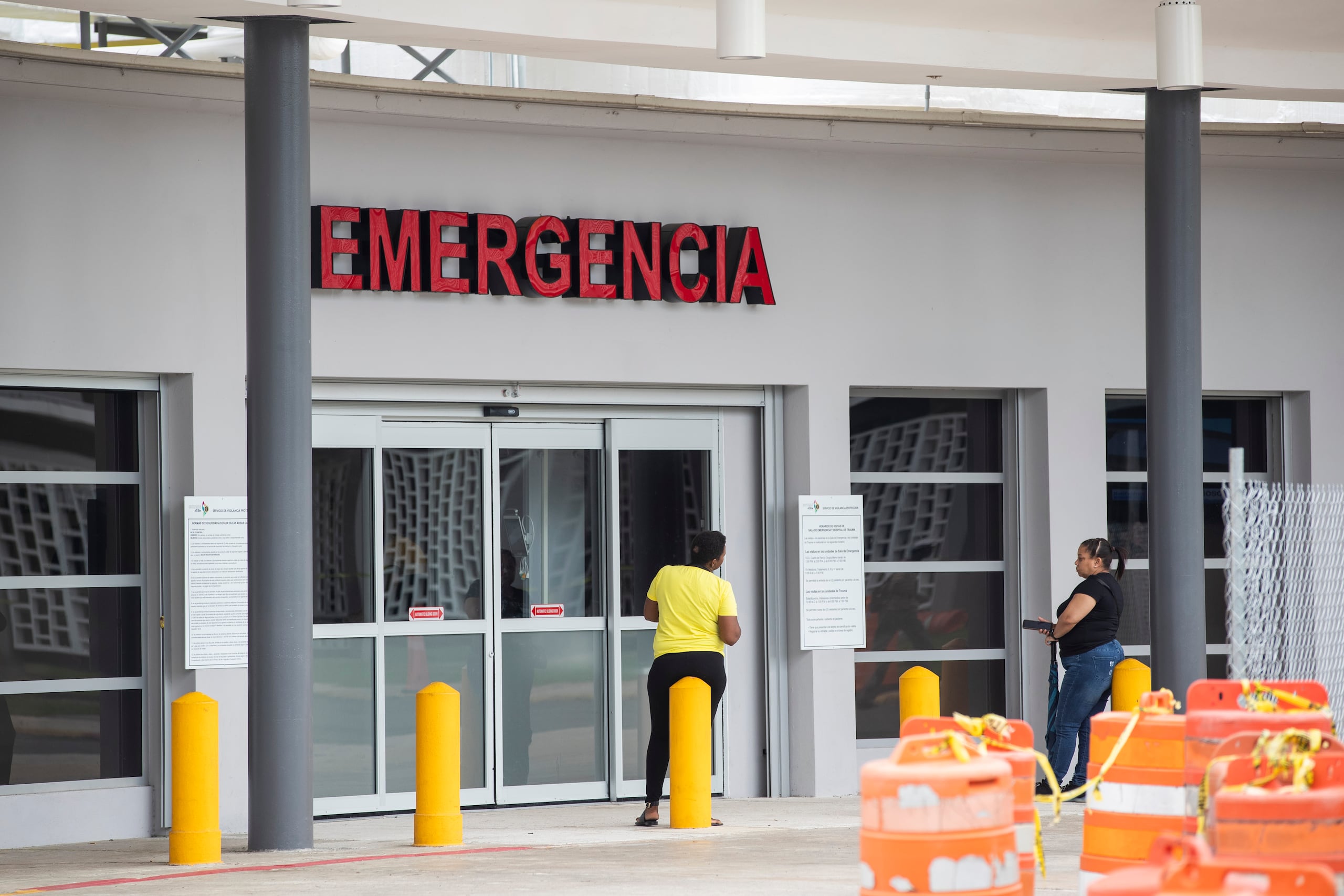 El hombre fue ingresado en Centro Médico.