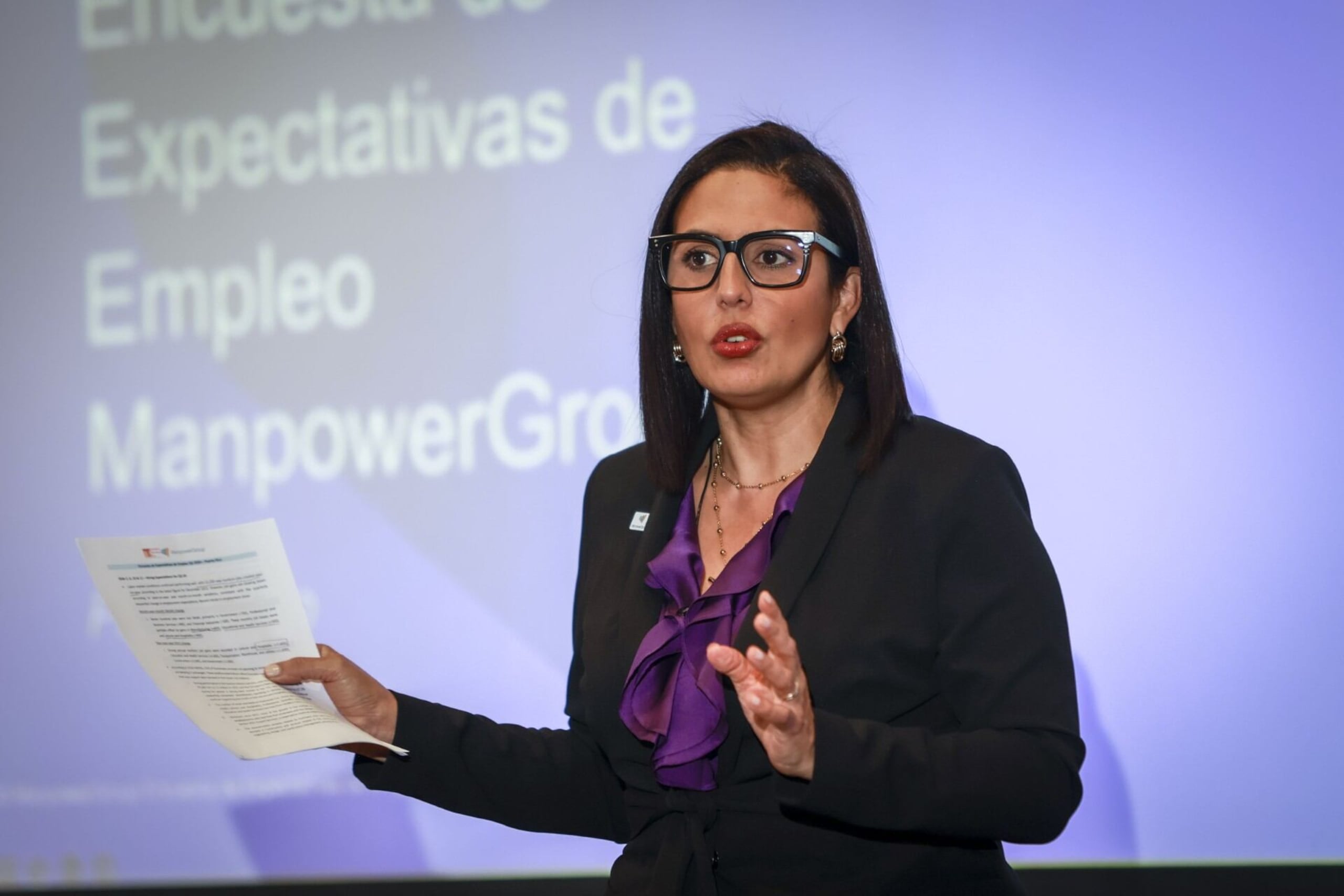 Melissa Rivera Roena, gerente general de ManpowerGroup Puerto Rico, celebró que, por quinto trimestre consecutivo, todos los sectores económicos tienen números positivos de expectativa de contratación de empleados.