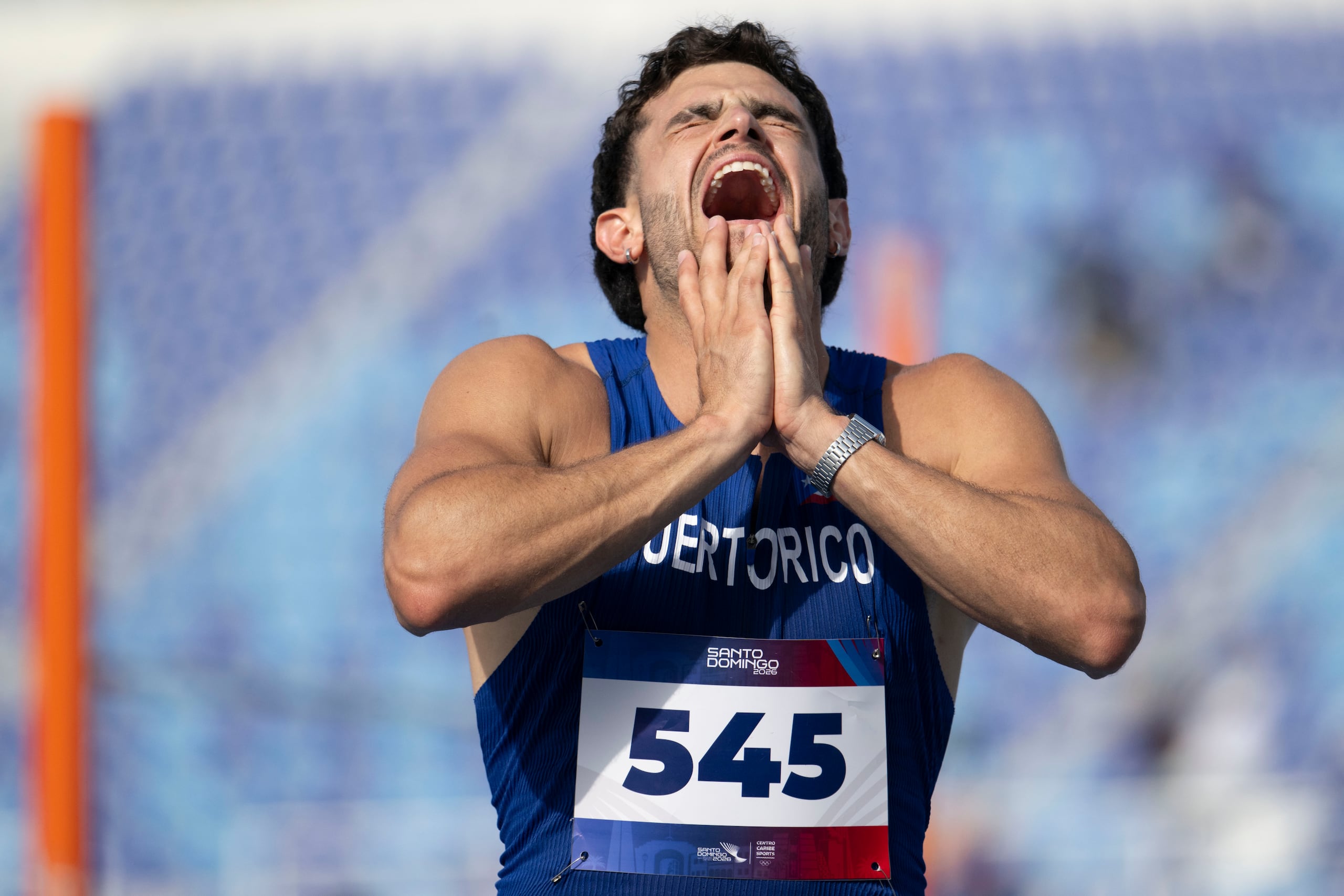 Soto había cruzado primero la meta de la quinta prueba con tiempo de 48.00 segundos, actuación que le otorgaba 909 puntos para cerrar la primera jornada como líder con 4,153 puntos.
Juegos Centroamericanos y del Caribe, Santo Domingo 2026, Atletismo