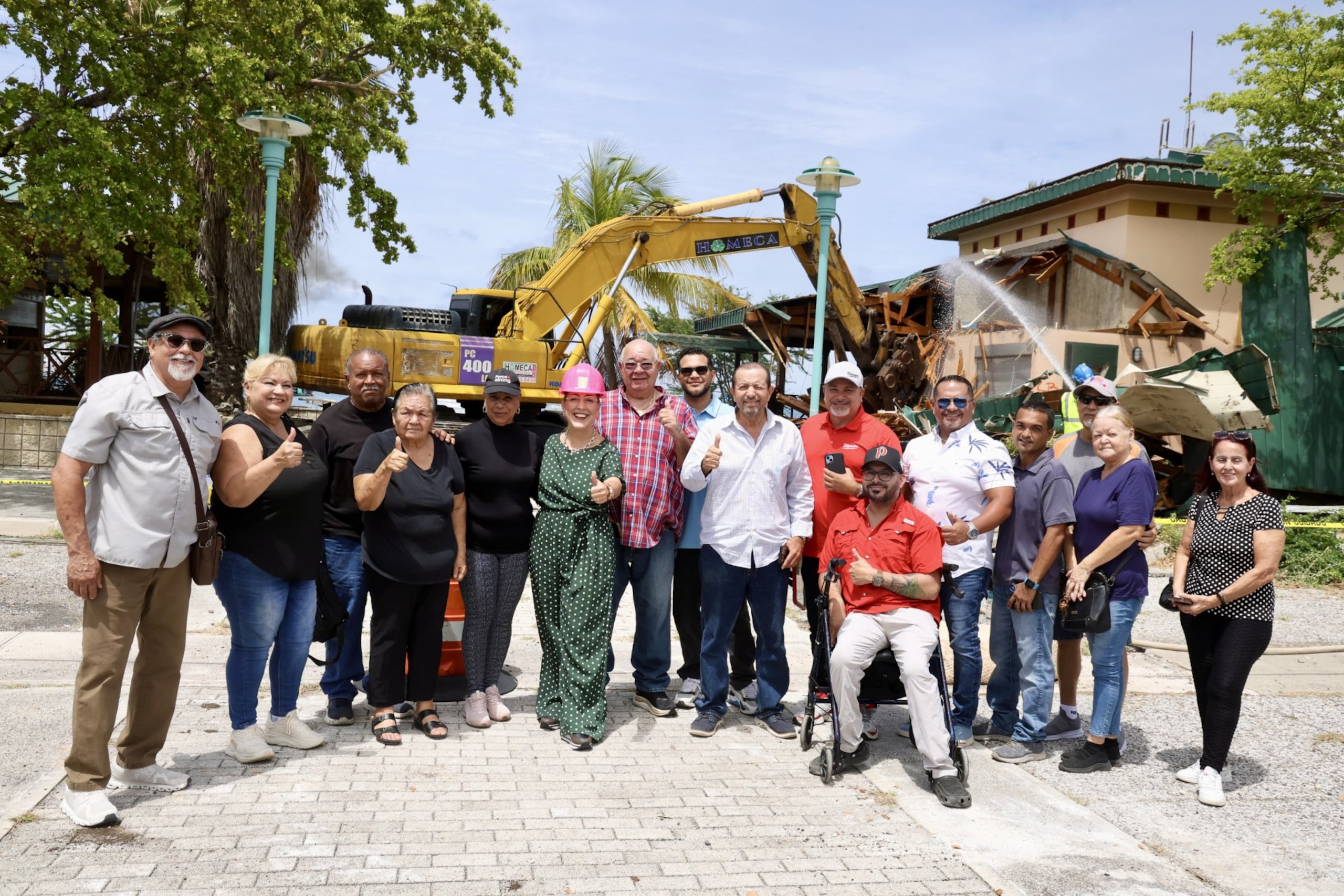 El proyecto de demolición cuenta con un monto contractual de $367,399.70 y un tiempo de ejecución de 180 días calendario.