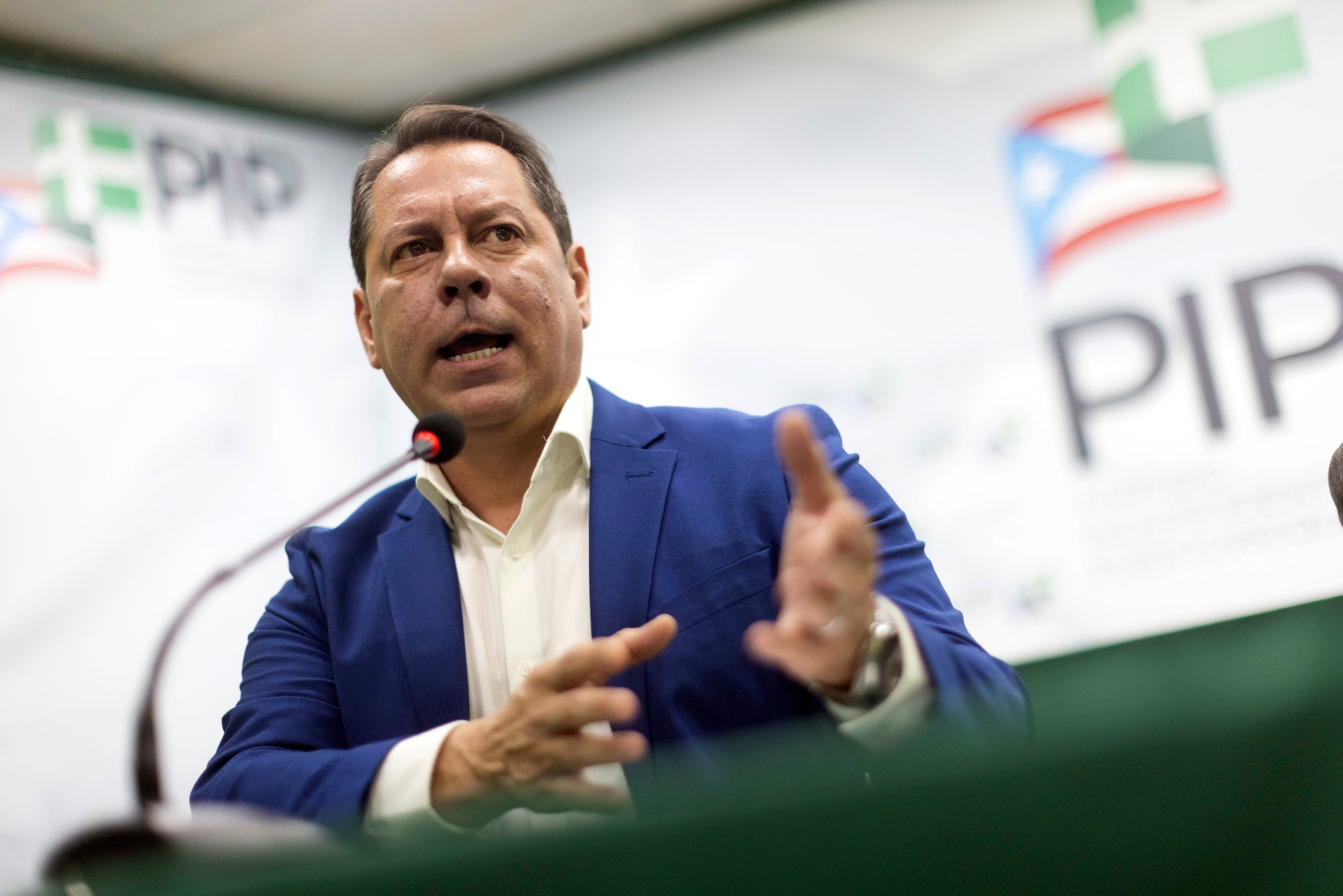 El candidato a la gobernación por el PIP y por el Movimiento Victoria Ciudadana permanecía el sábado en la unidad de cuidados intensivos en un hospital de San Juan, pero en condición estable.