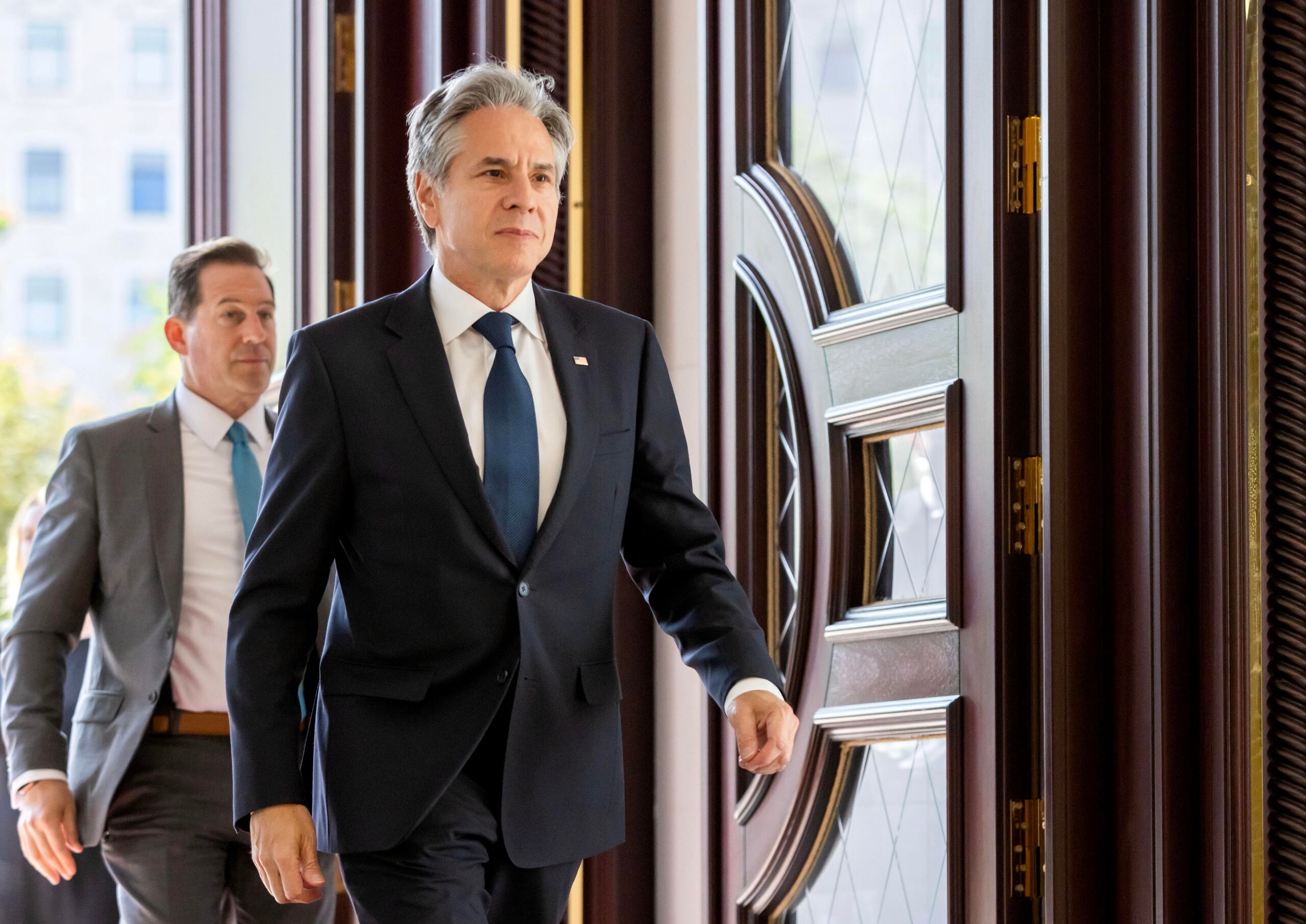 El secrteario de Estado federa, Anthony Blinken.