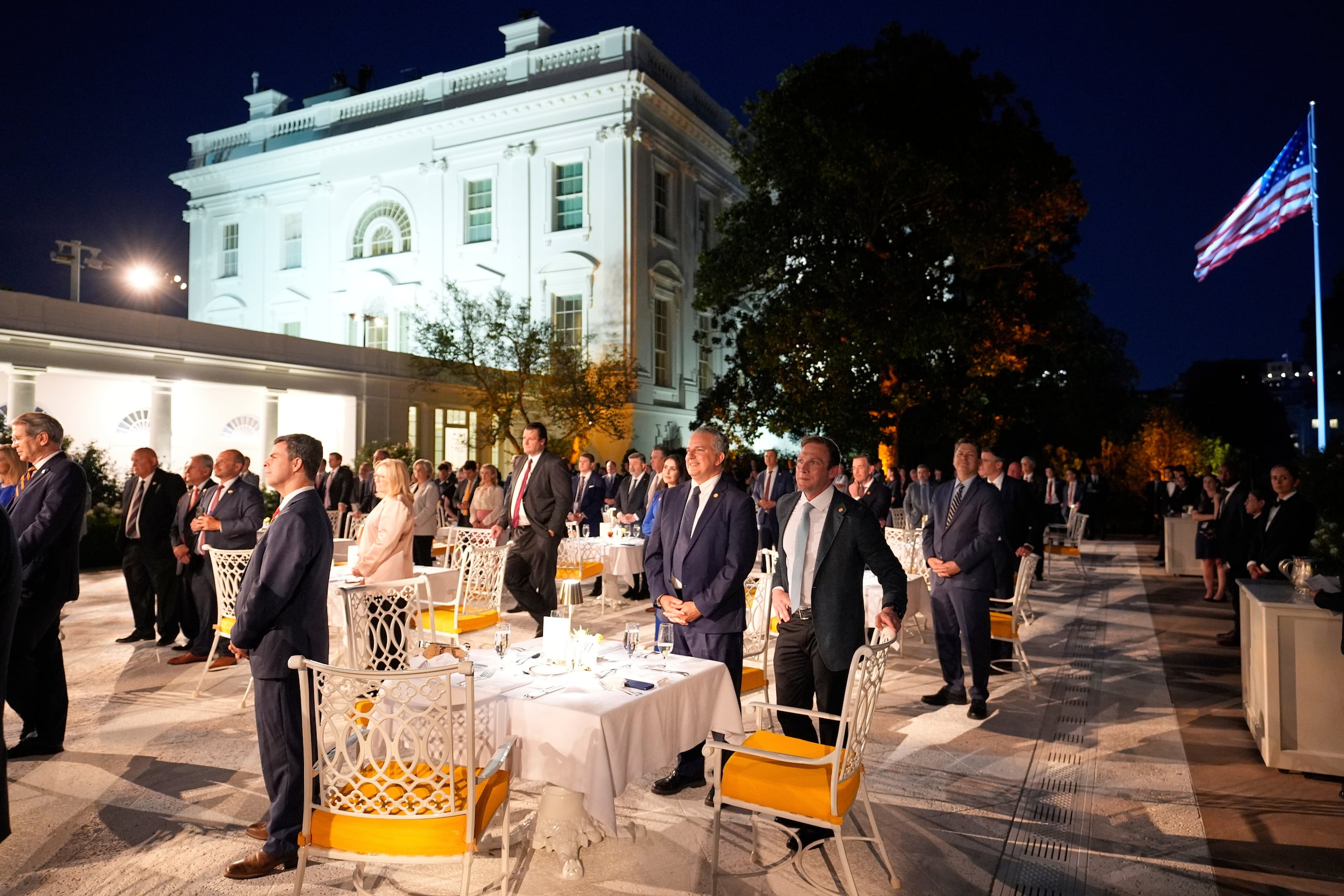 Trump presentó el nombre durante su primera cena formal allí este mes y también lo ha incluido en su agenda pública oficial.