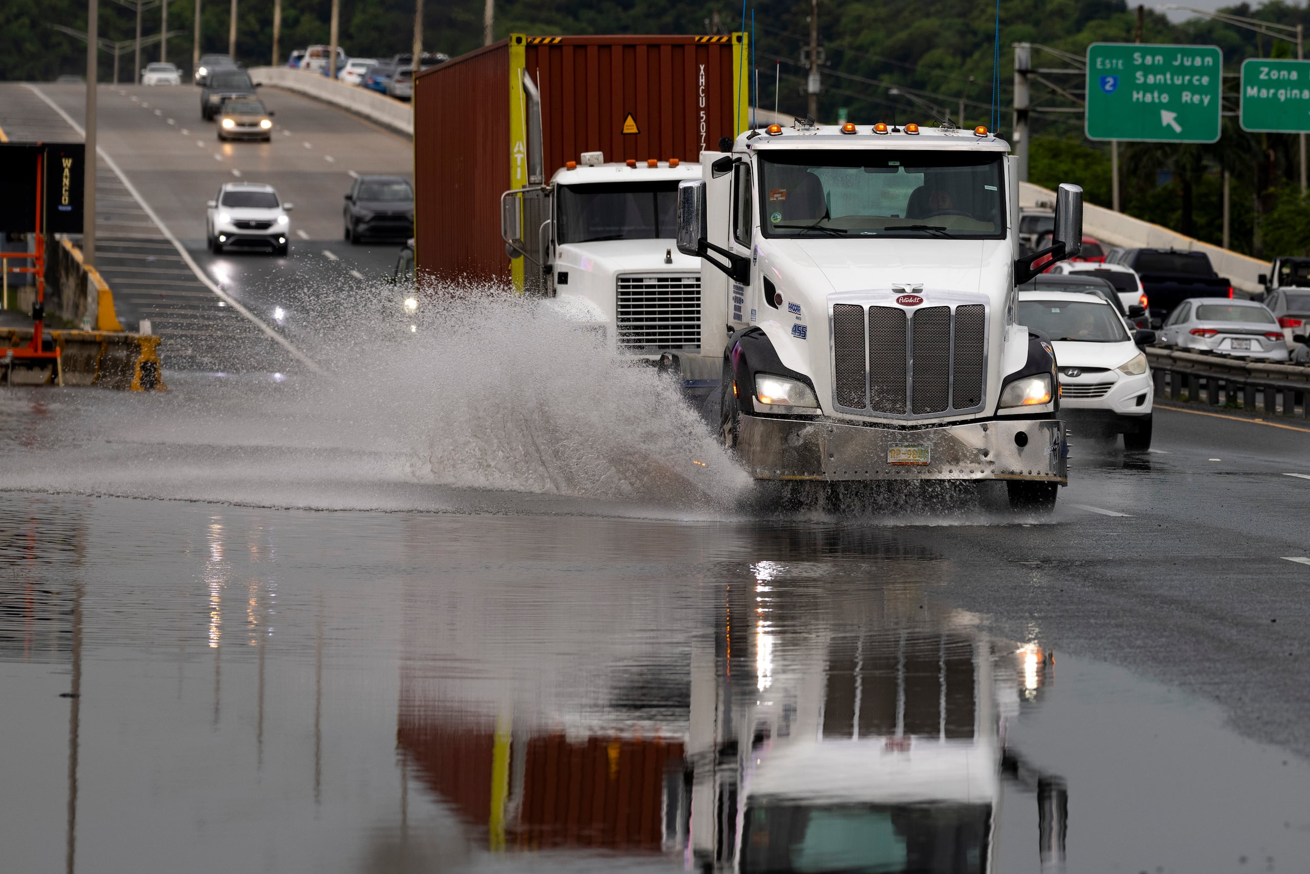 Piden precaución en la carretera.