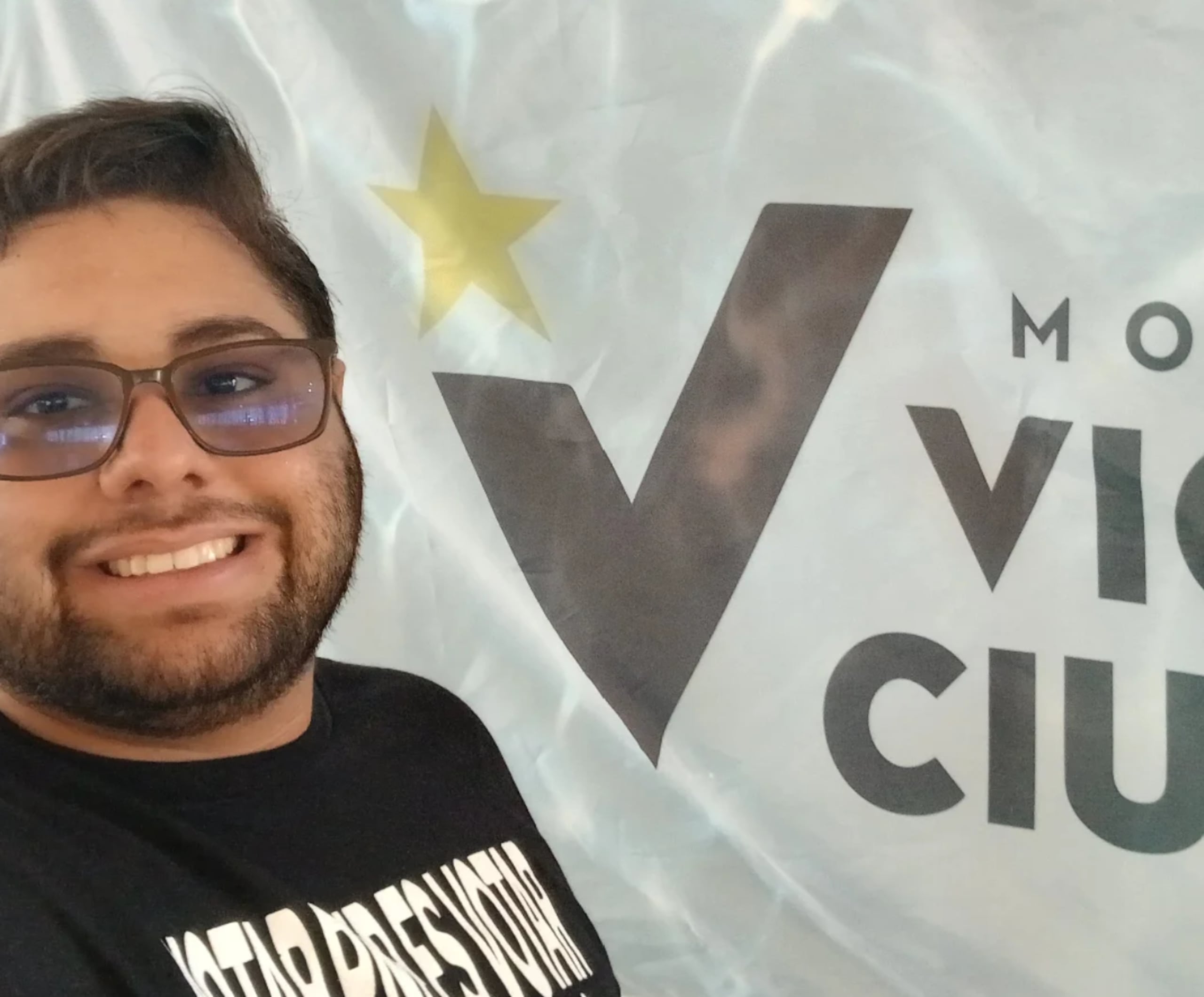 El exlíder juvenil del Movimiento Victoria Ciudadana, Jadhiel Andrés Cedeño Gómez, fue arrestado el pasado 12 de febrero.