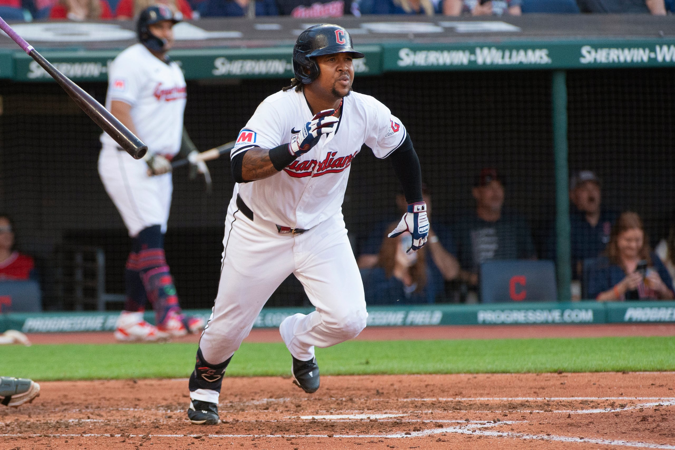 El dominicano José Ramírez, de los Guardianes de Cleveland, se fue de 5-2 con una carrera impulsada y anotó en su regreso a la acción.