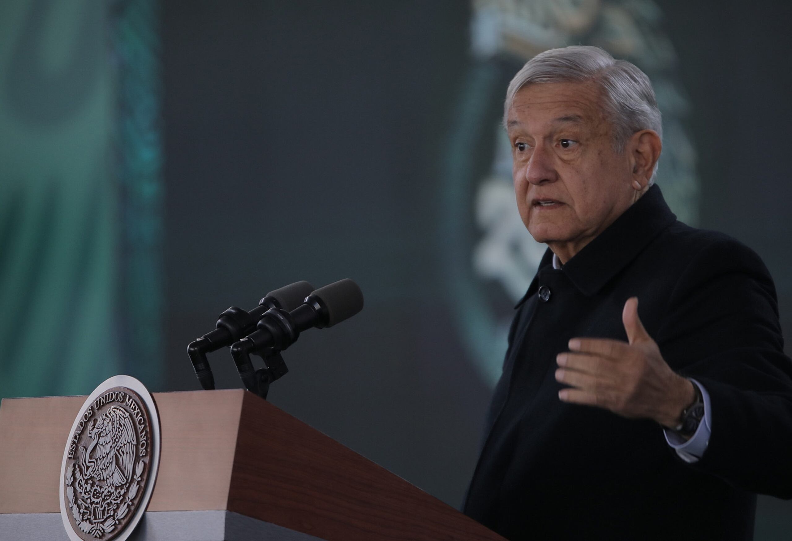 El presidente de México, Andrés Manuel López Obrador (EFE/Ivan Villanueva)