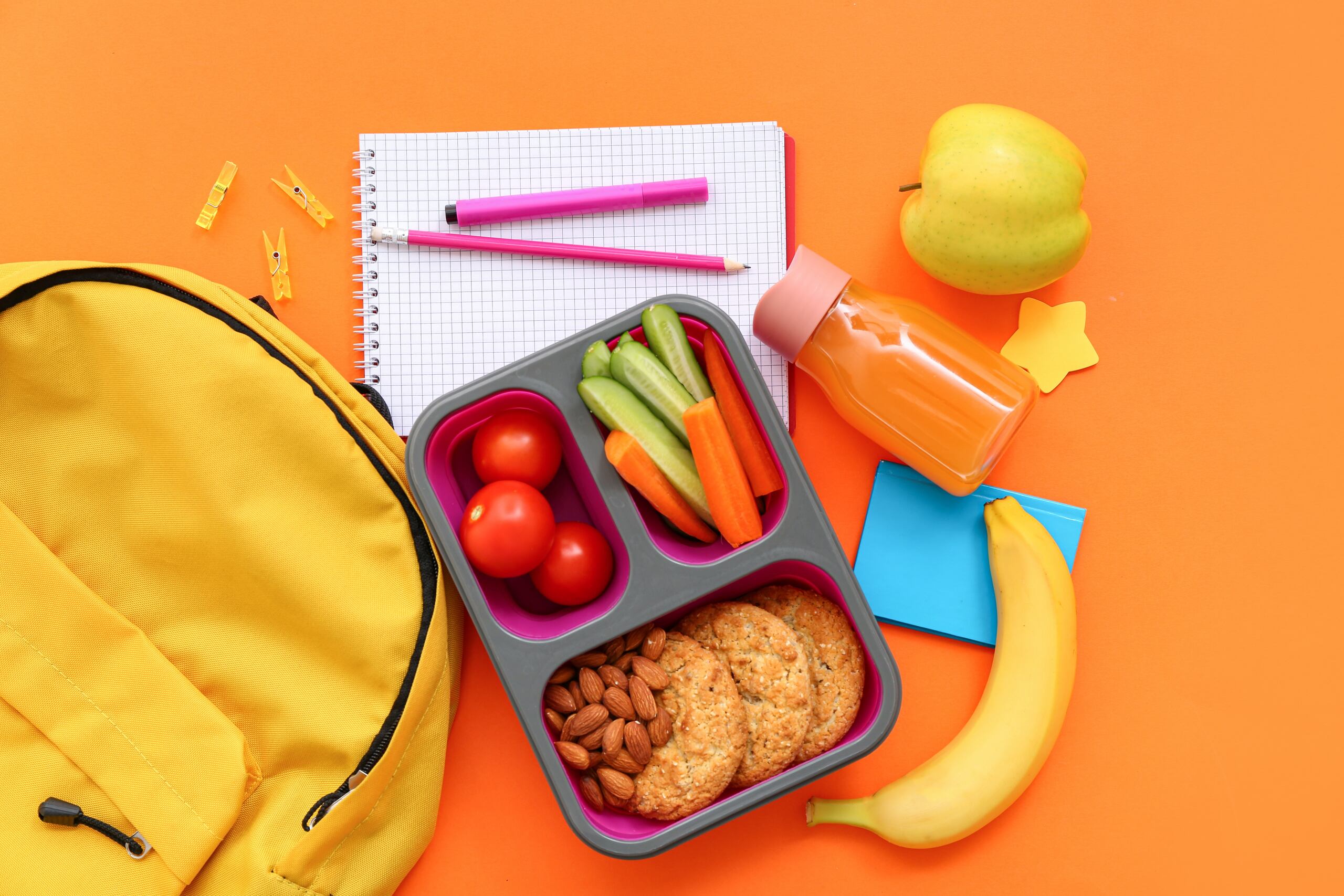 Las meriendas son para complementar las comidas: proveen los nutrientes necesarios para ayudar a nuestros niños física y mentalmente.