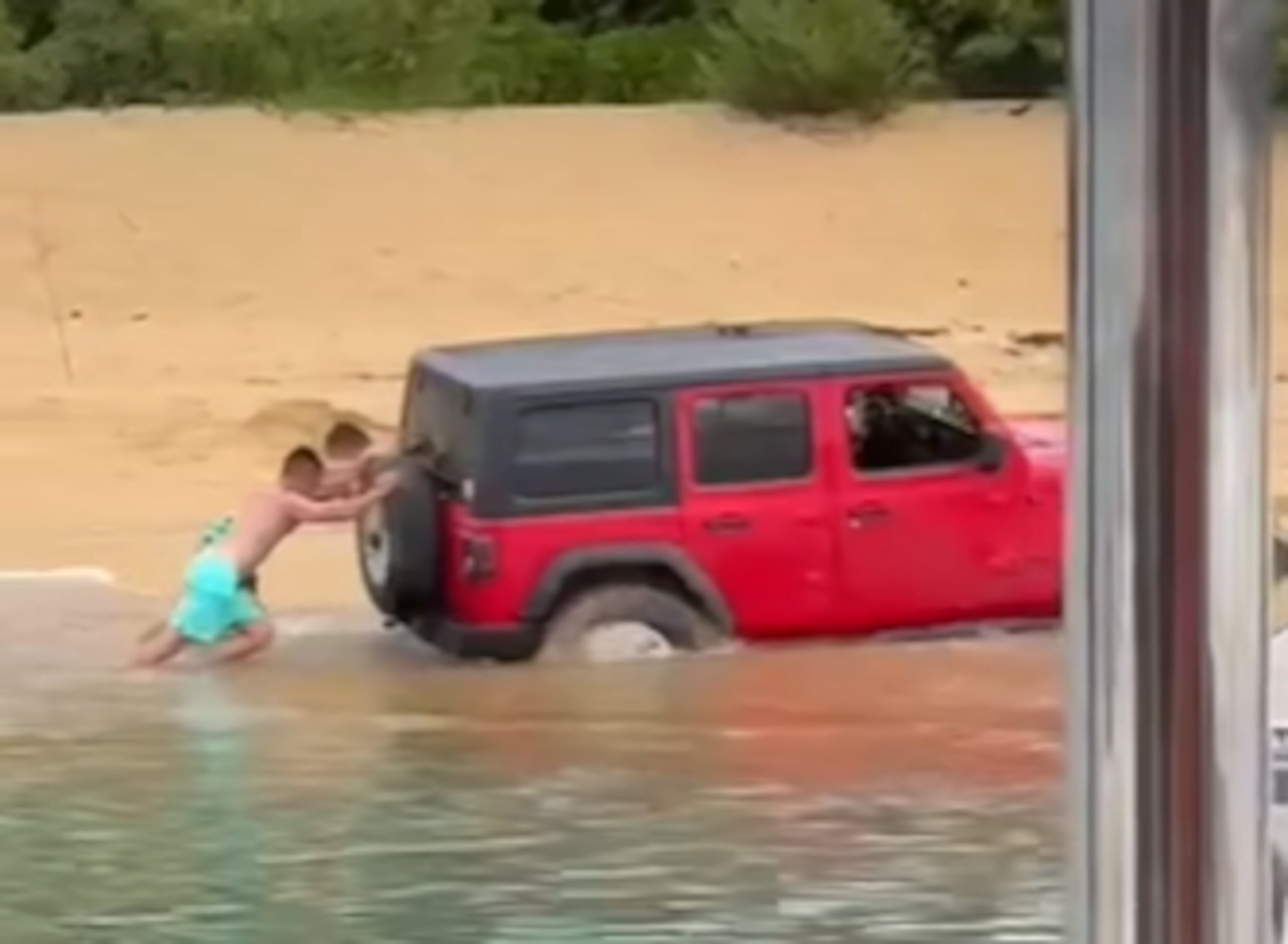 El vídeo ha circulado las redes sociales.