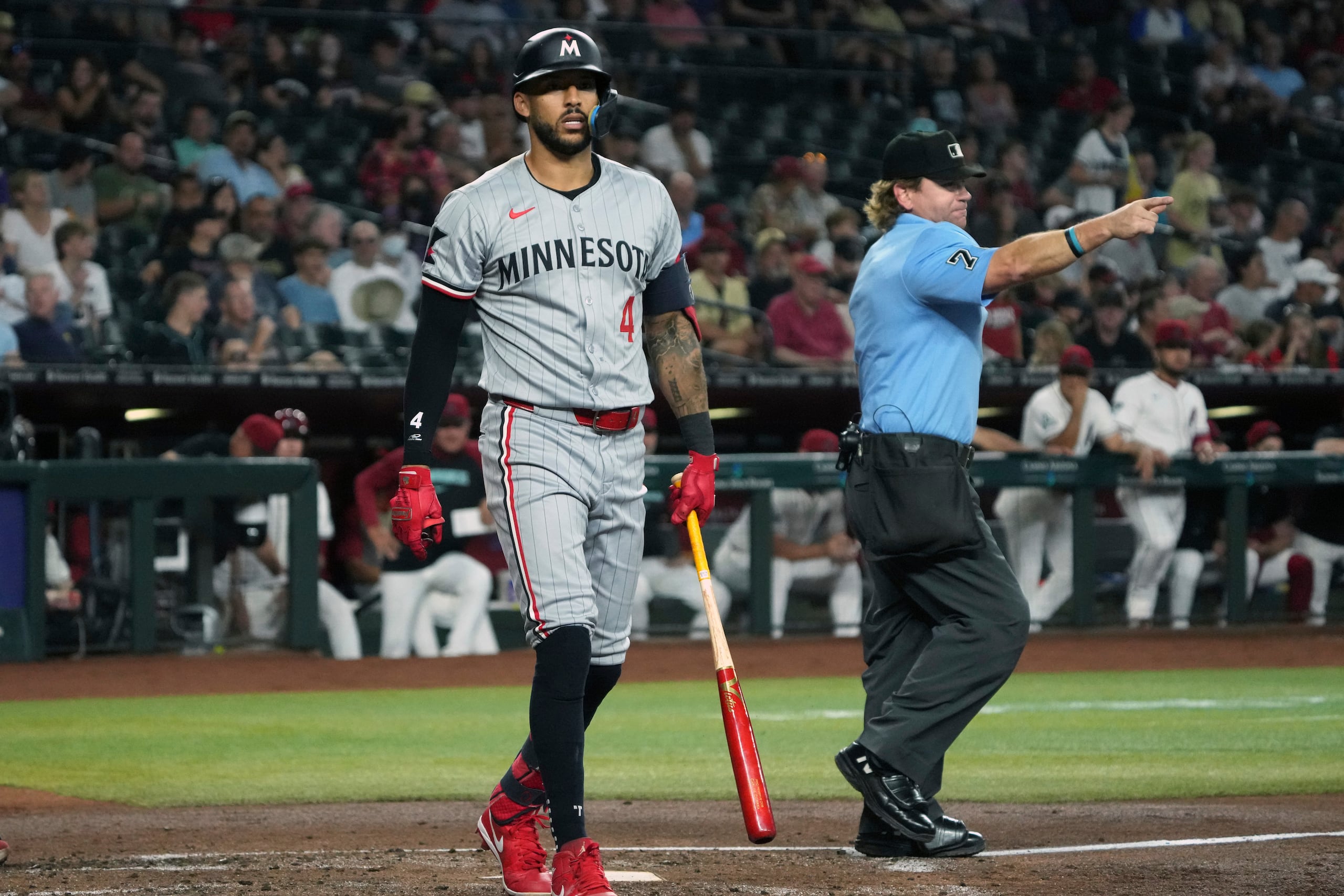 Carlos Correa, de los Twins de Minnesota.