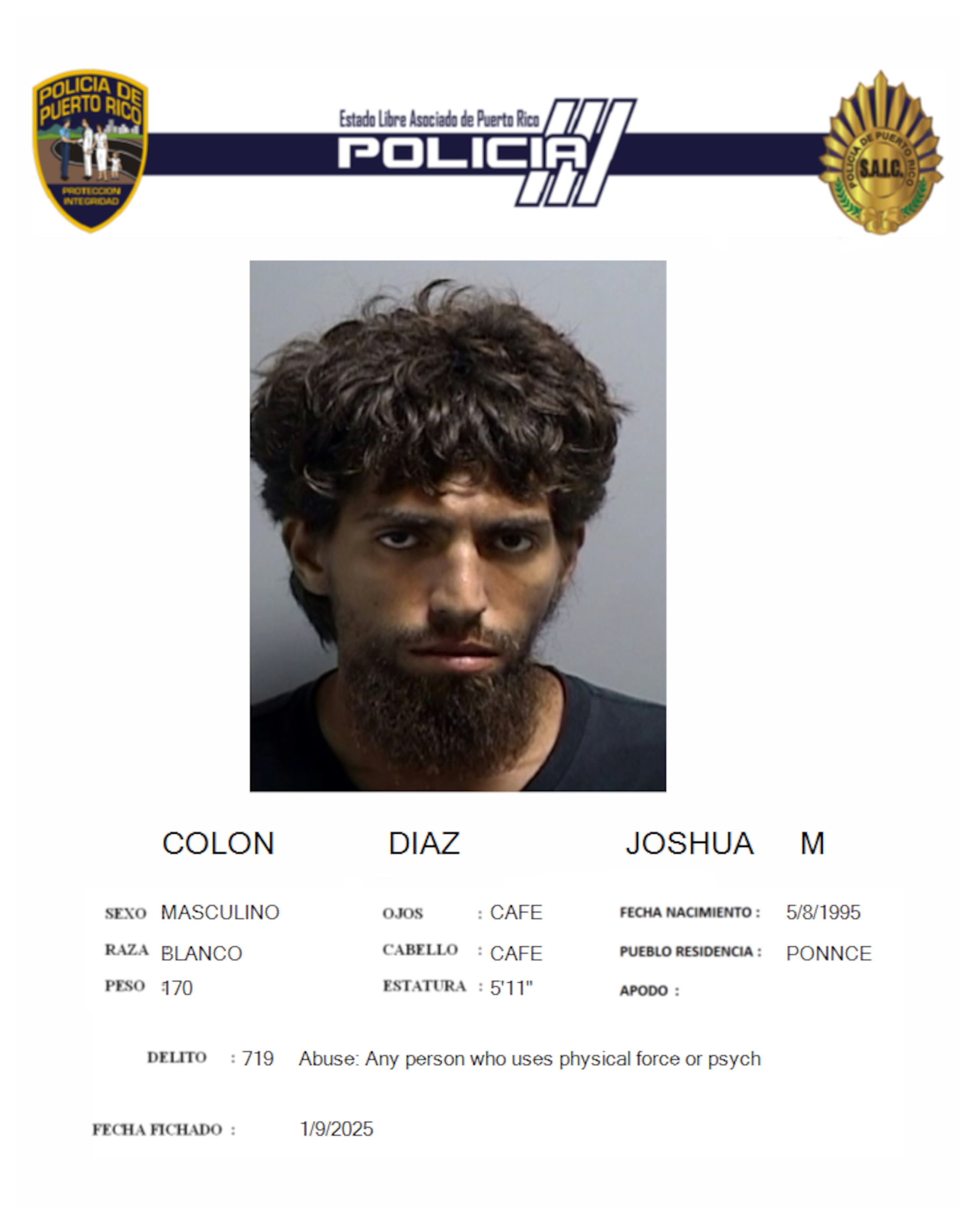 Joshua Miguel Colón Díaz