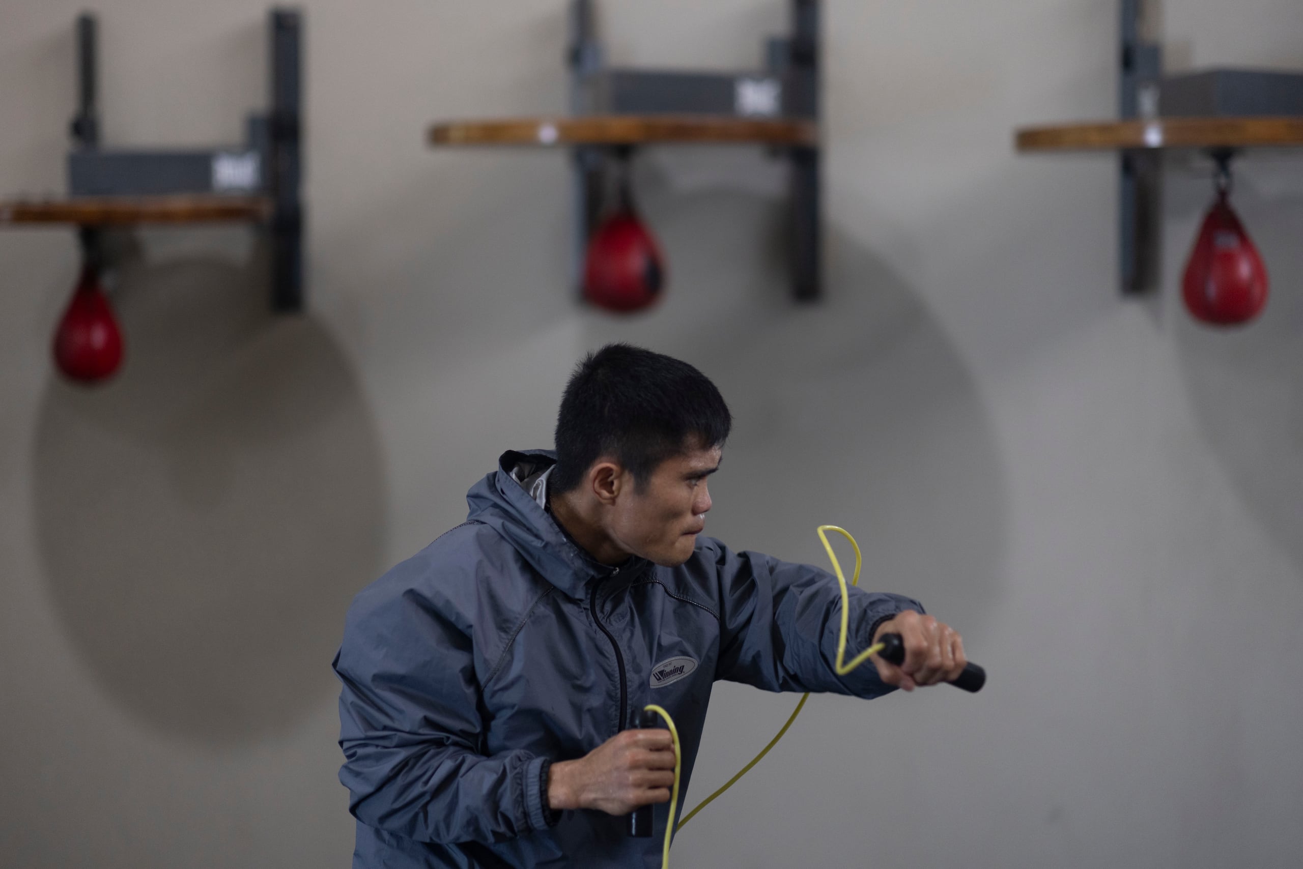 Garen Diagan hizo su preparación en Filipinas.